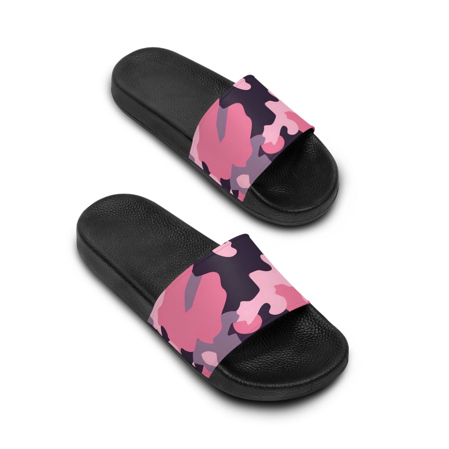 Pink Camo Slides