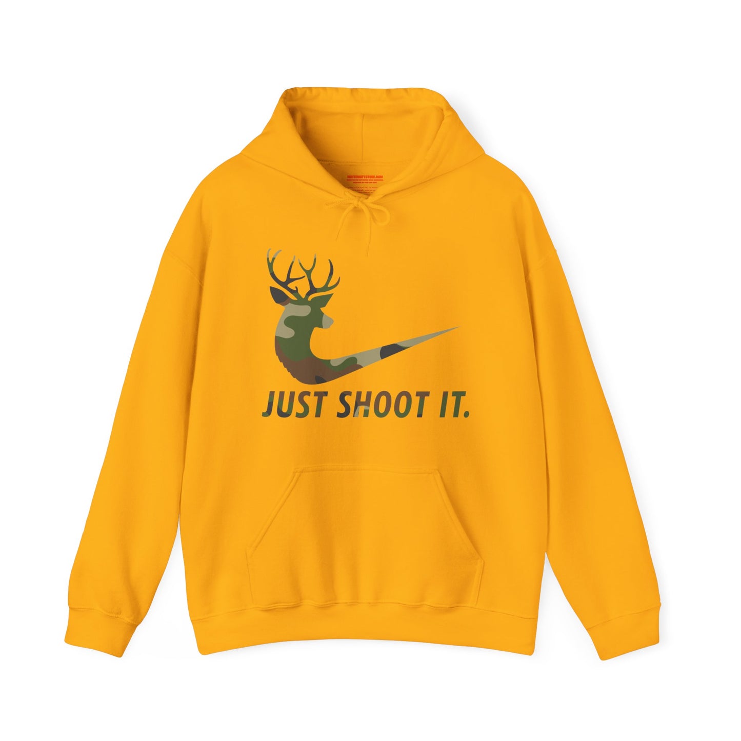 Just Shoot it Camo Hooded Sweatshirt