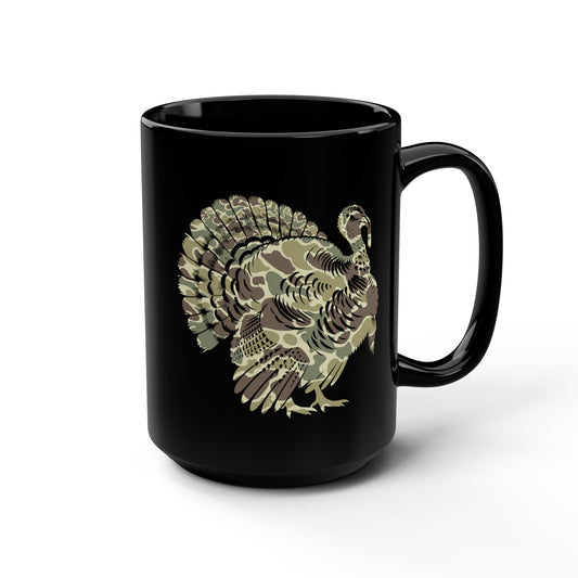 Camo Turkey Mug, 15oz