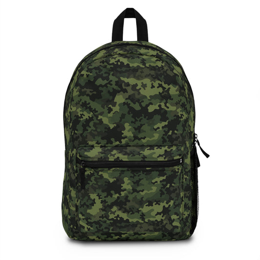 Green Camo Backpack