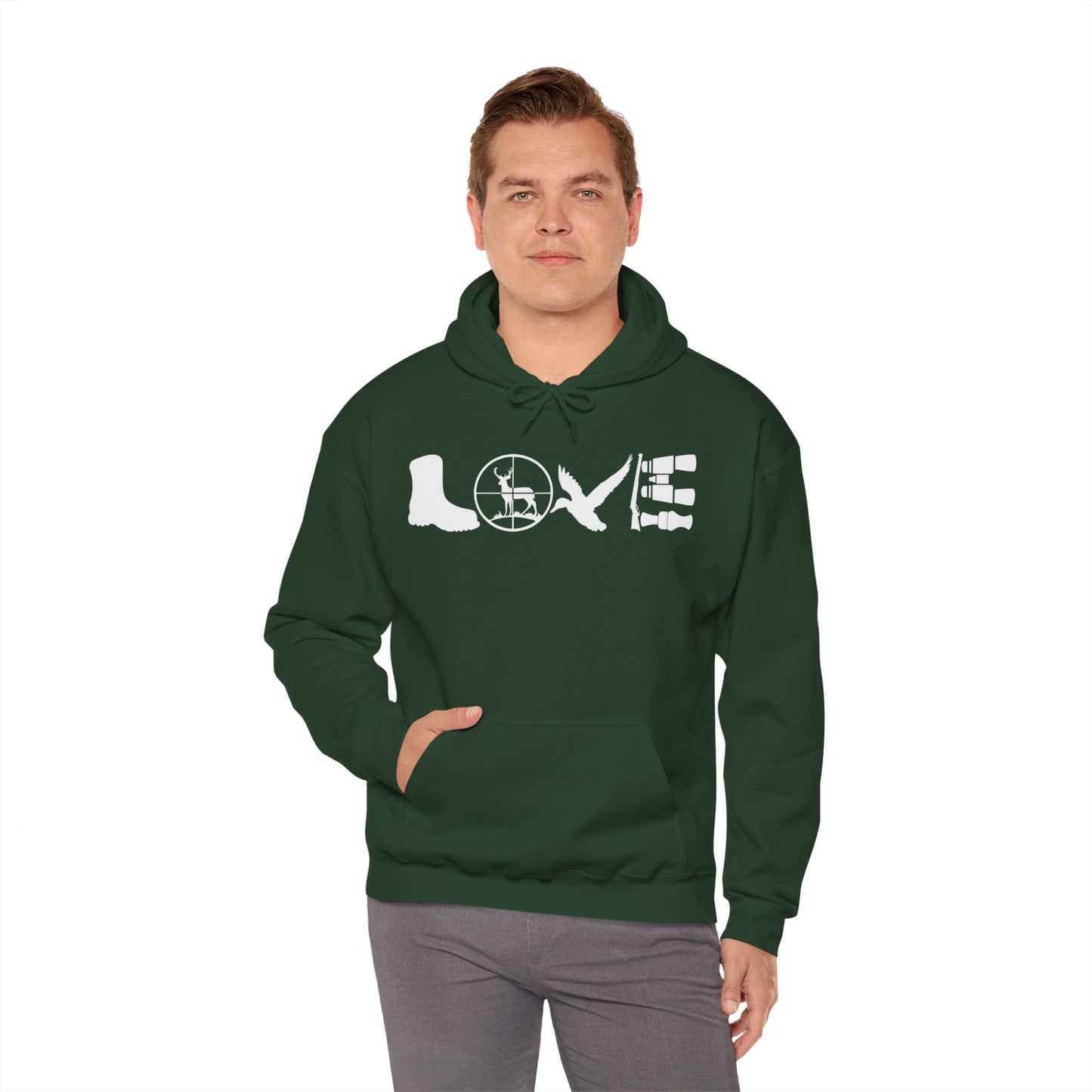 Love Hunting Hooded Sweatshirt