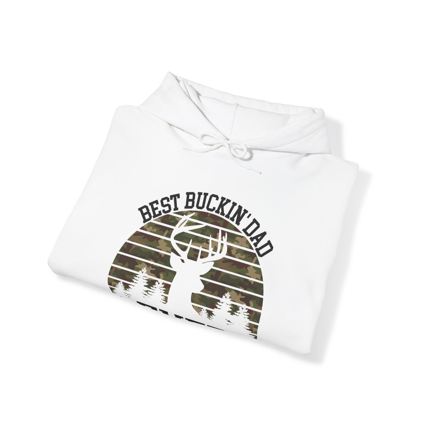 Best Bucking Dad Ever Hooded Sweatshirt