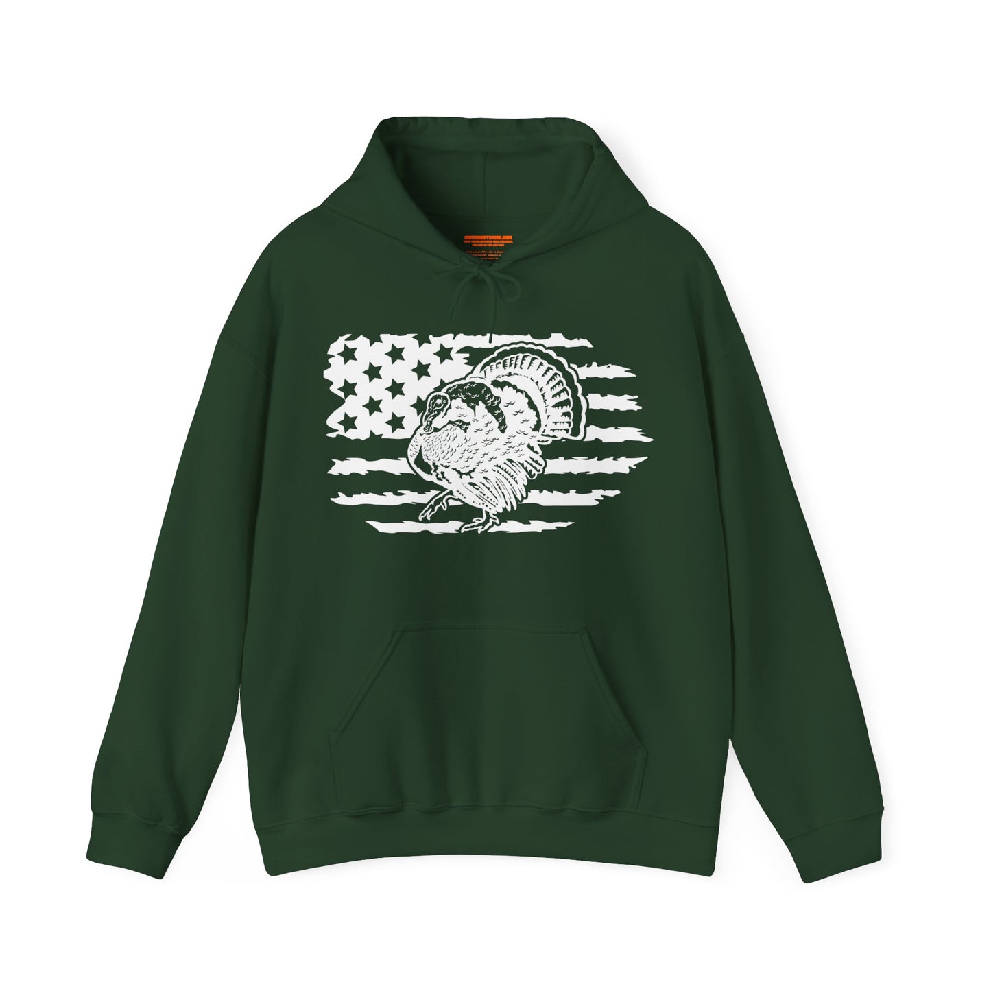 Turkey American Flag Hooded Sweatshirt