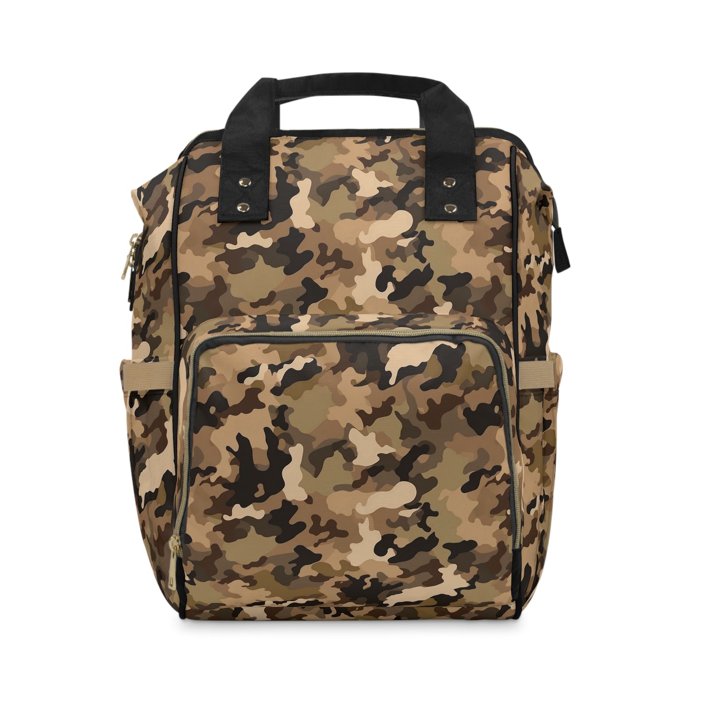 brown Camo Diaper Backpack