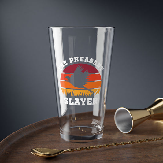 The Pheasent Slayer Pint Glass