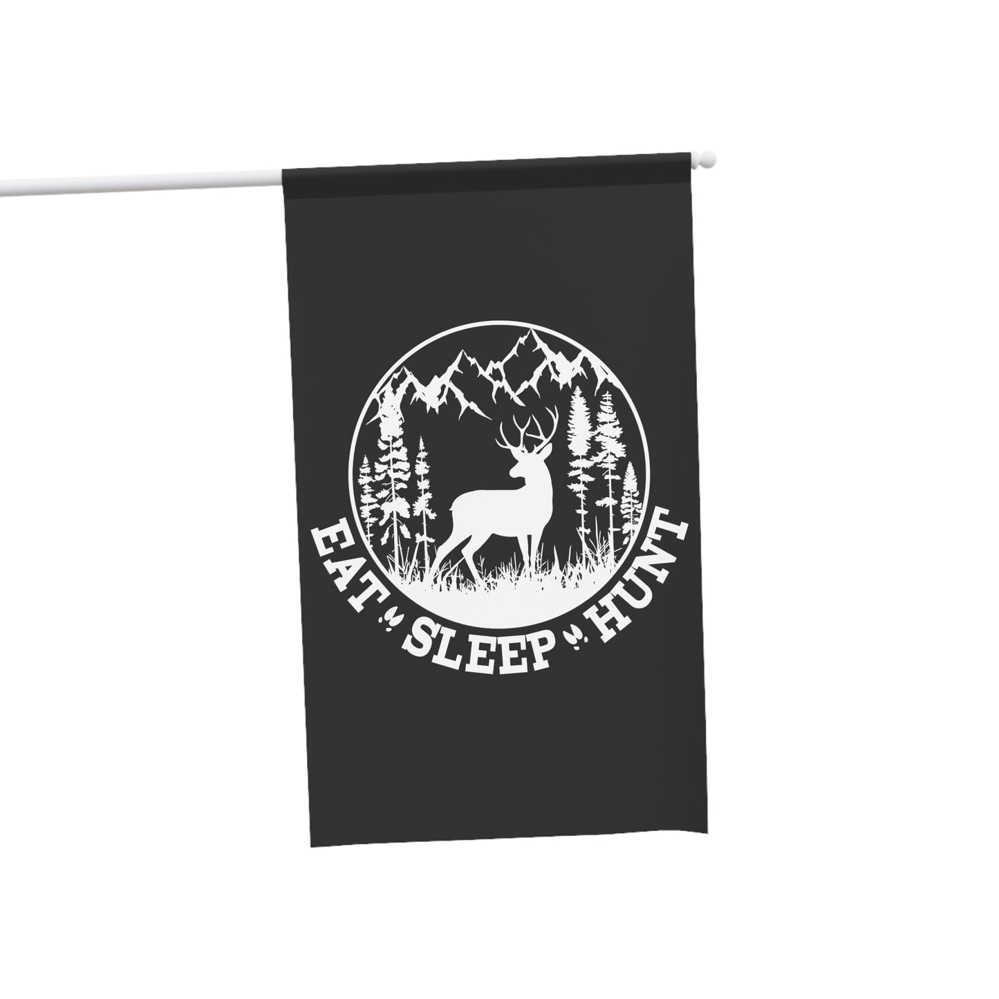 Eat Sleep Hunt Flag