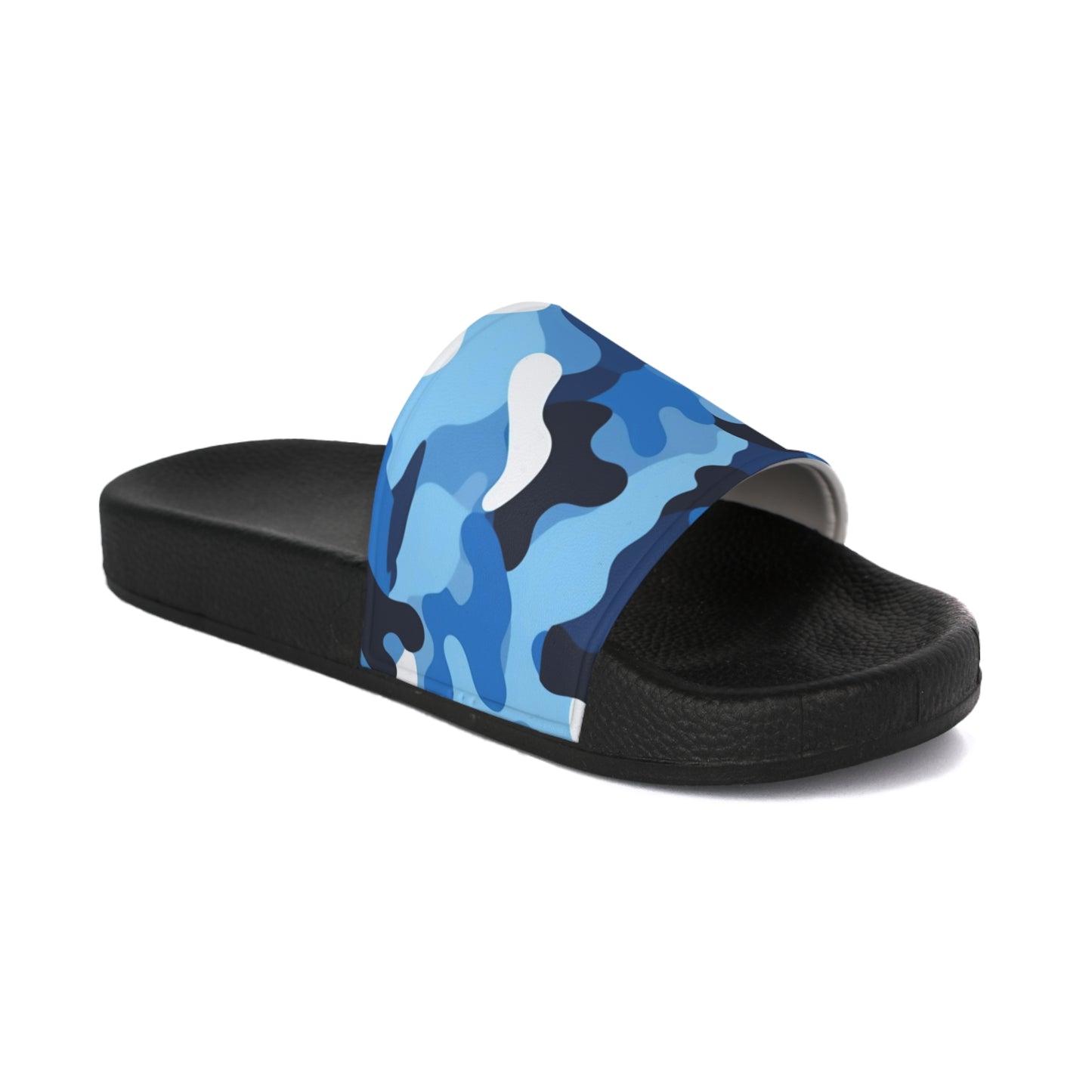 Blue Camo Slides