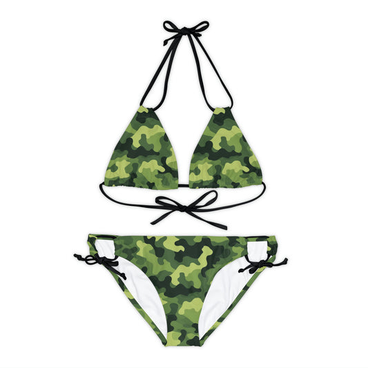 Light Green Camo Bikini