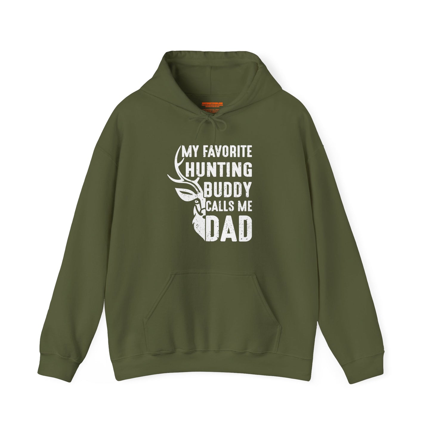 My Favorite Hunting Buddy Calls Me Dad Hooded Sweatshirt