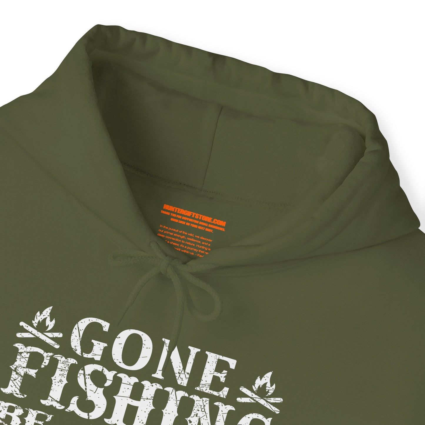 Gone Fishing Hooded Sweatshirt