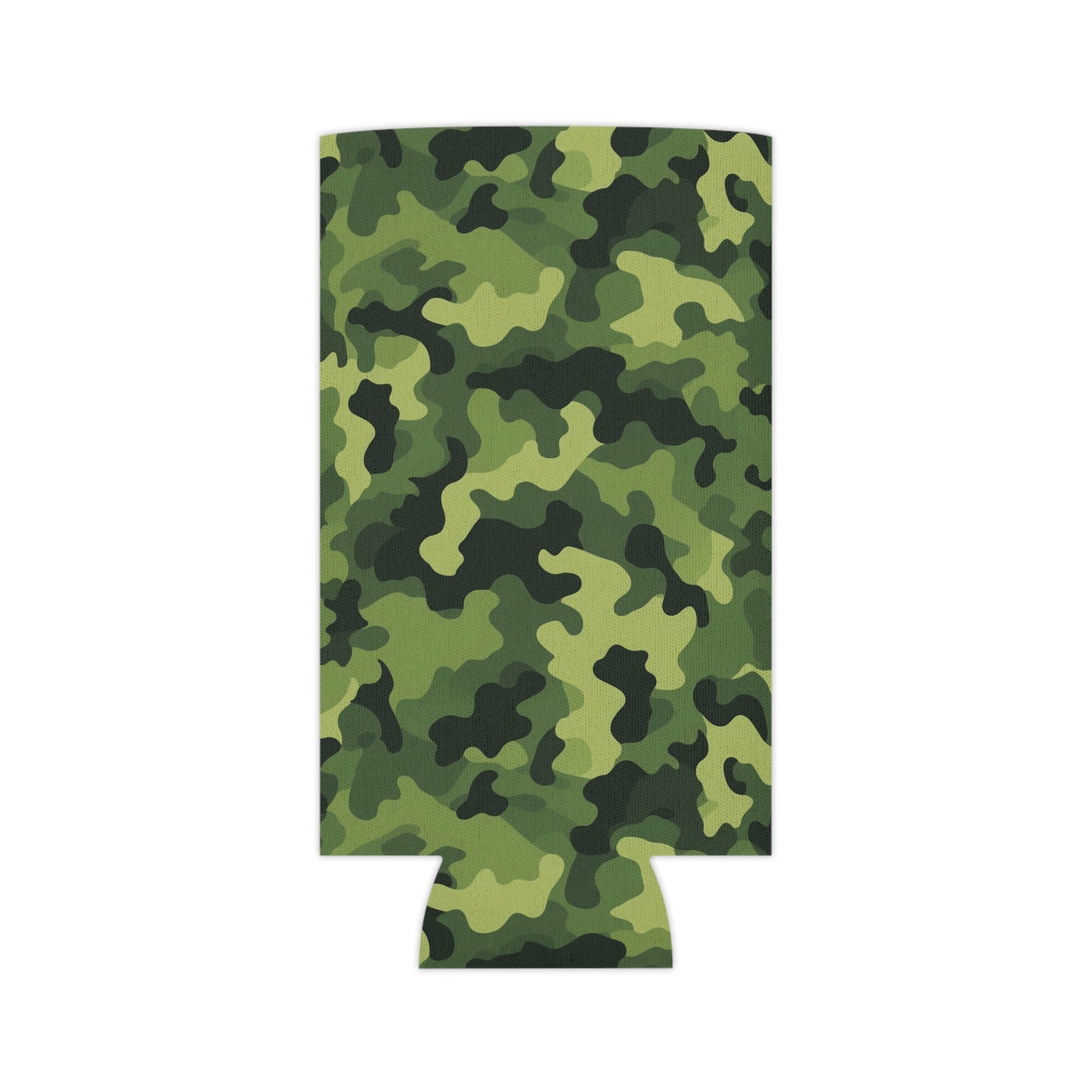 Light Green Camo Can Cooler