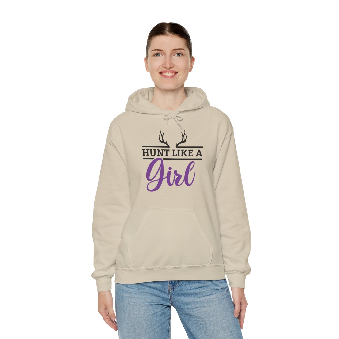 Hunt Like A Girl Hooded Sweatshirt