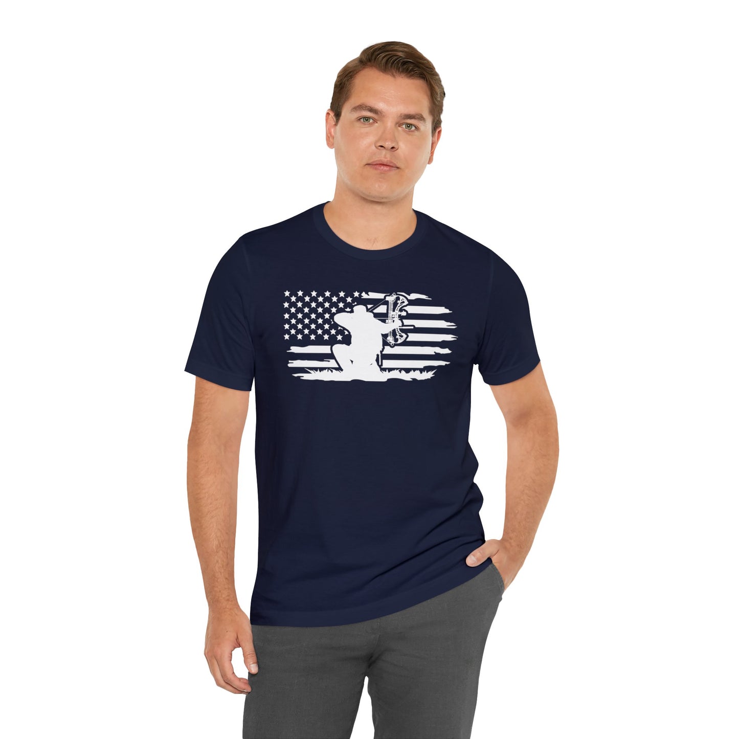 Bowhunter American Flag T-Shirt