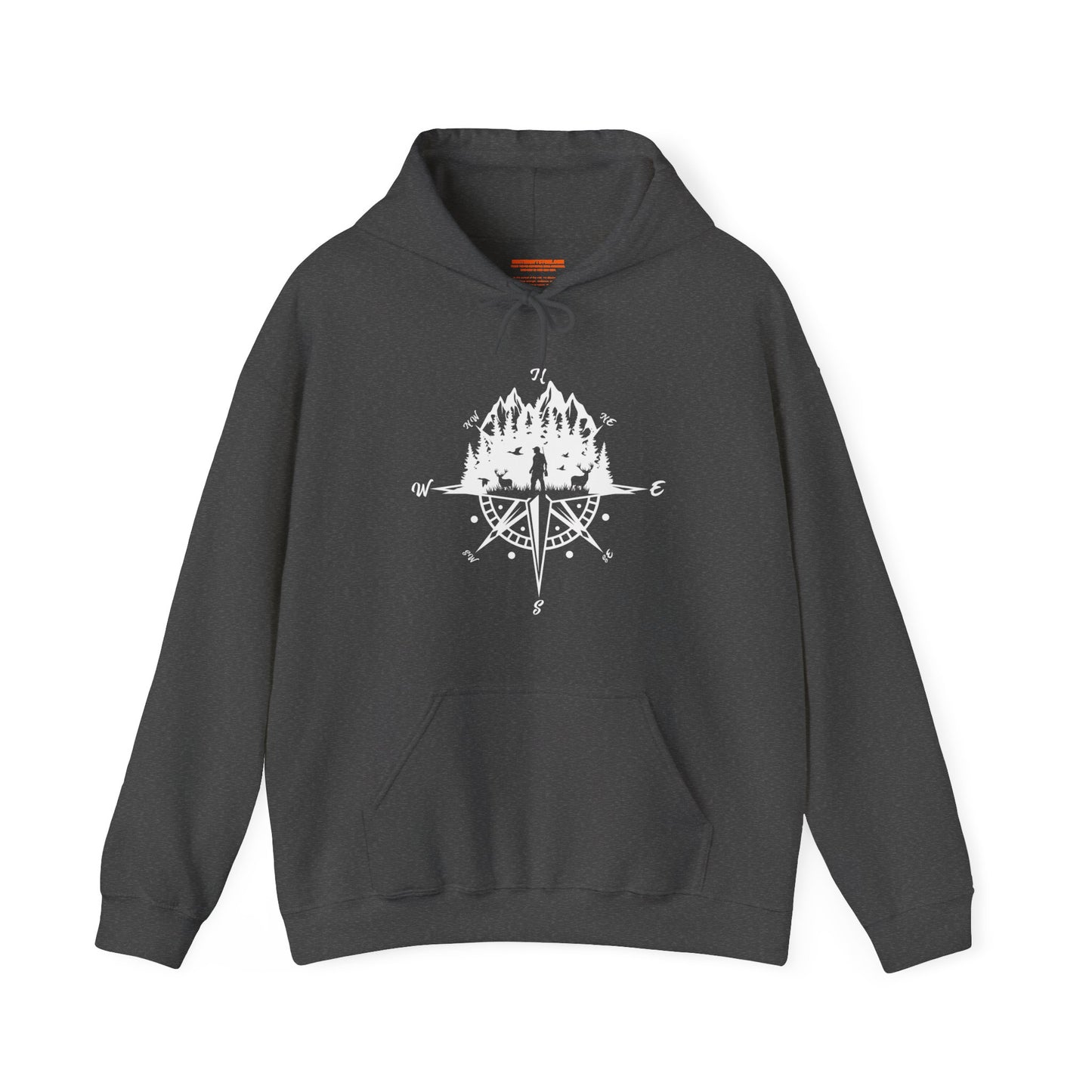 Hunting Compass Hooded Sweatshirt