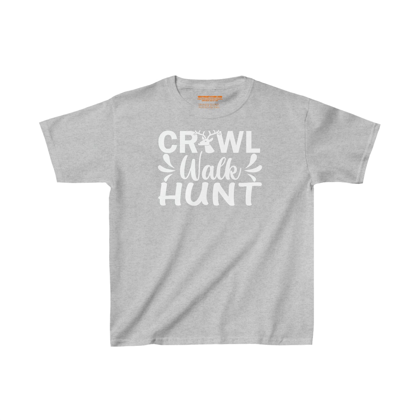 Crawl Walk Hunt Kids T-Shirt