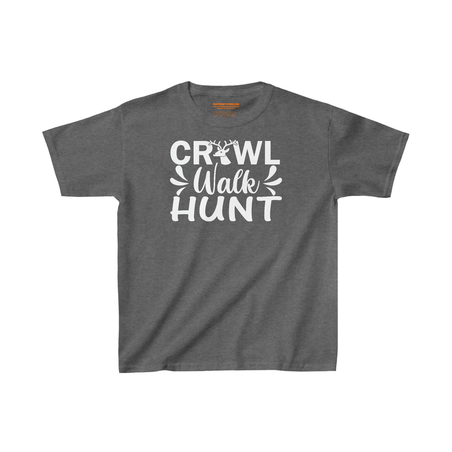 Crawl Walk Hunt Kids T-Shirt