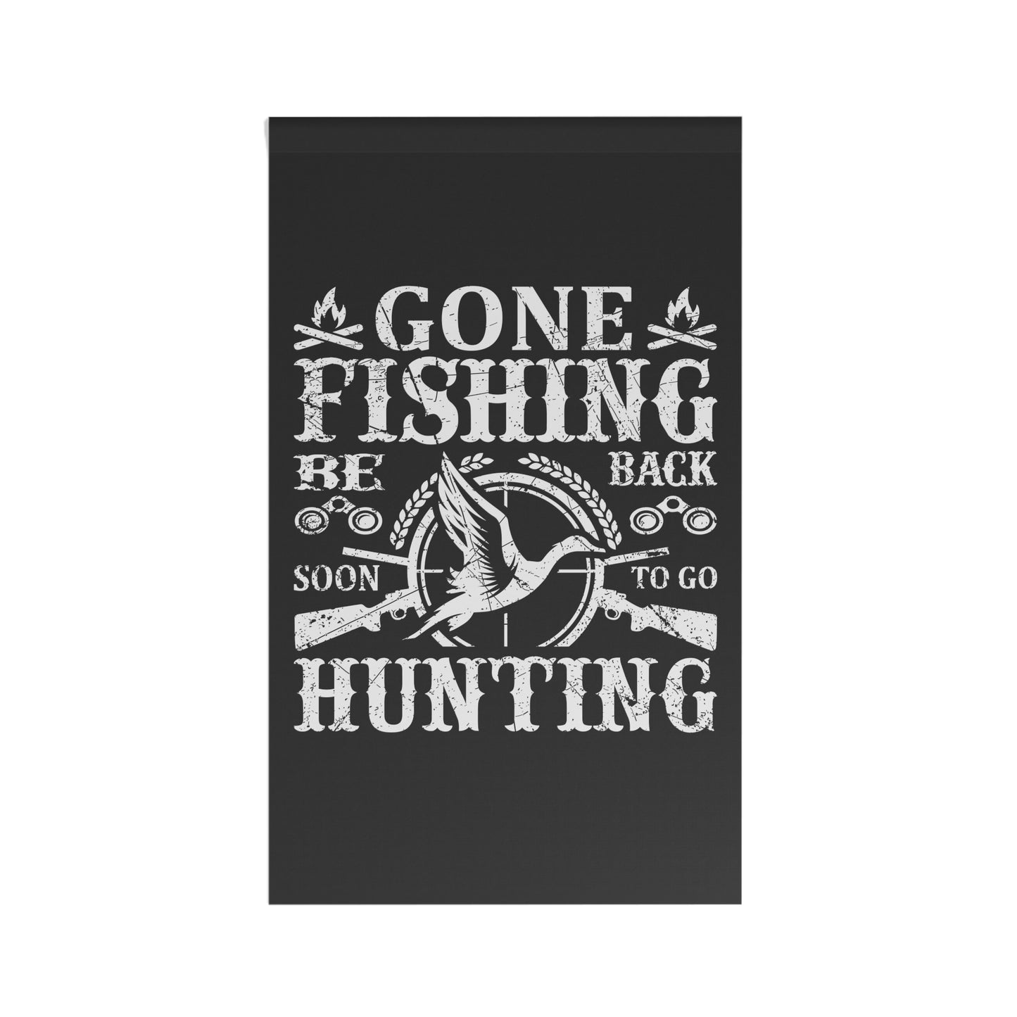 Gone Fishing Flag