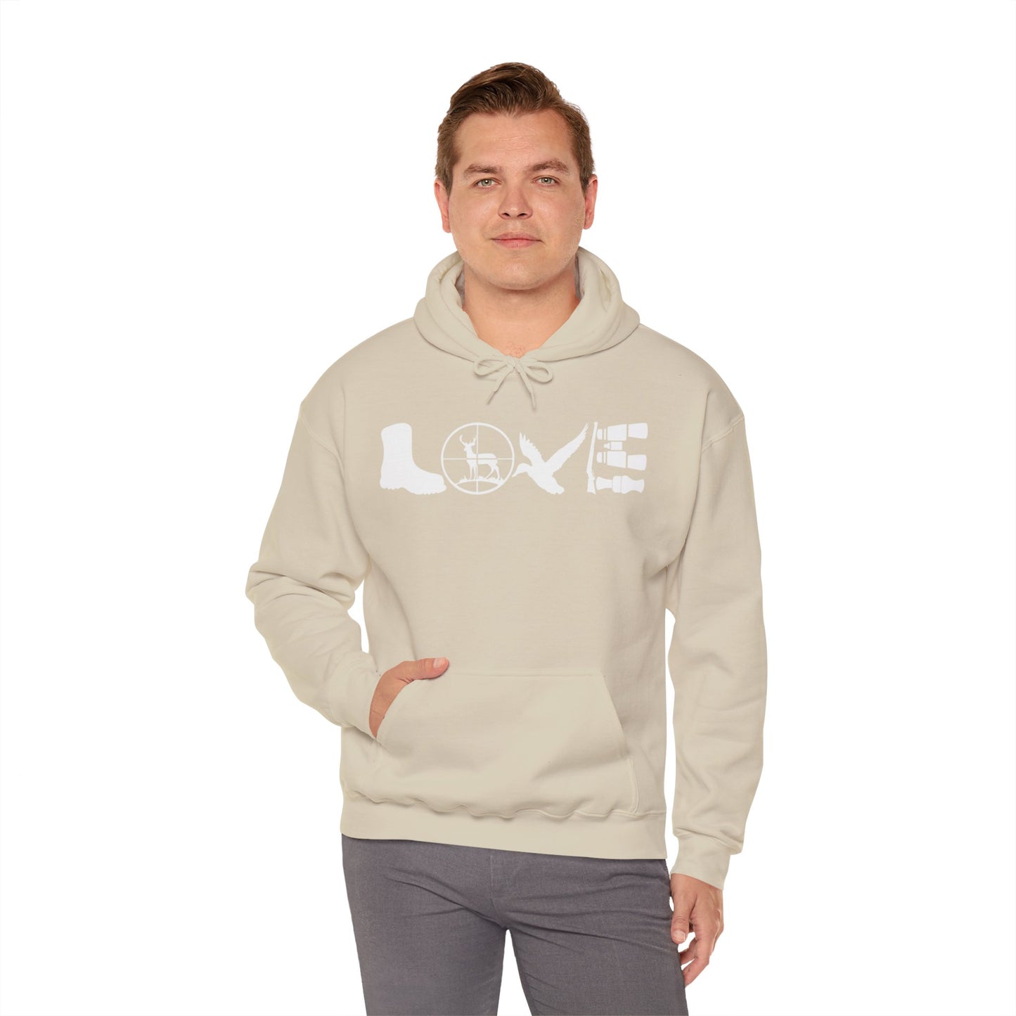 Love Hunting Hooded Sweatshirt