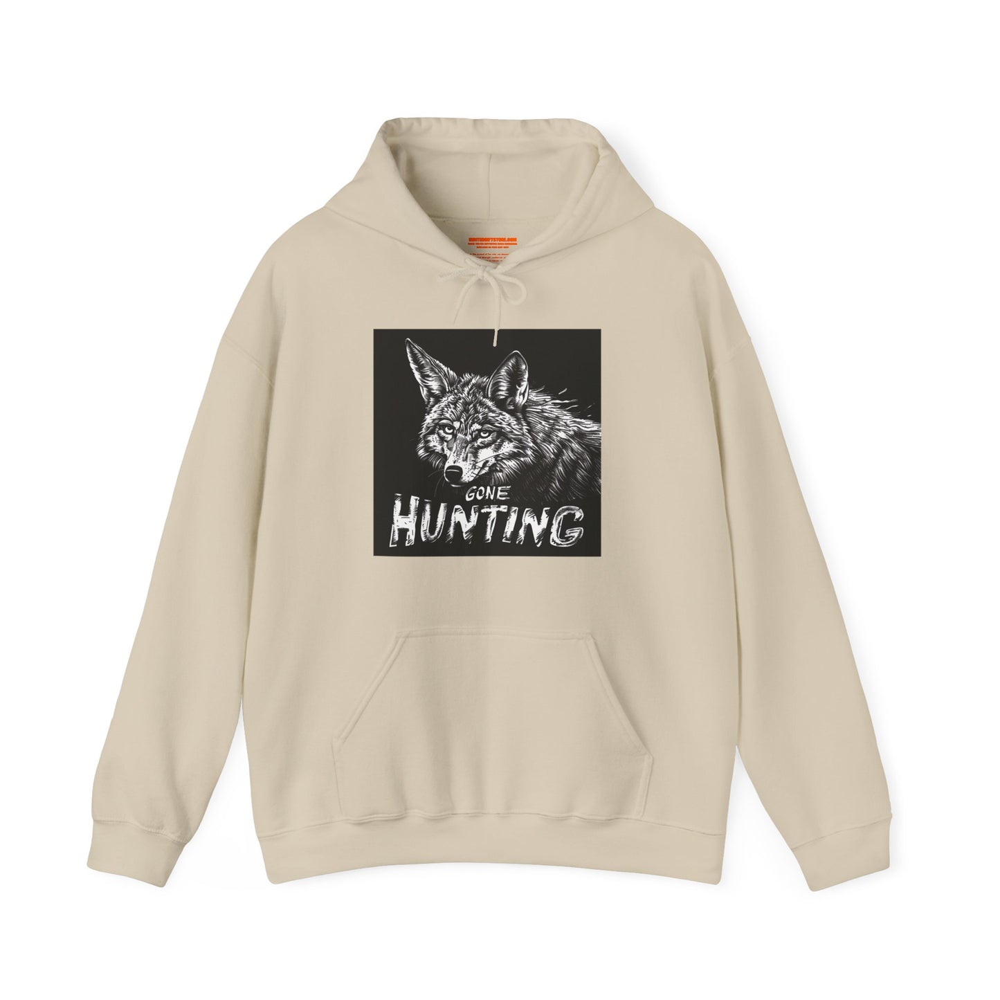 Gone Coyote Hunting Hooded Sweatshirt