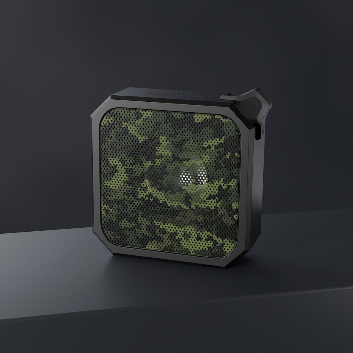 Green Camo Waterproof Bluetooth Speaker