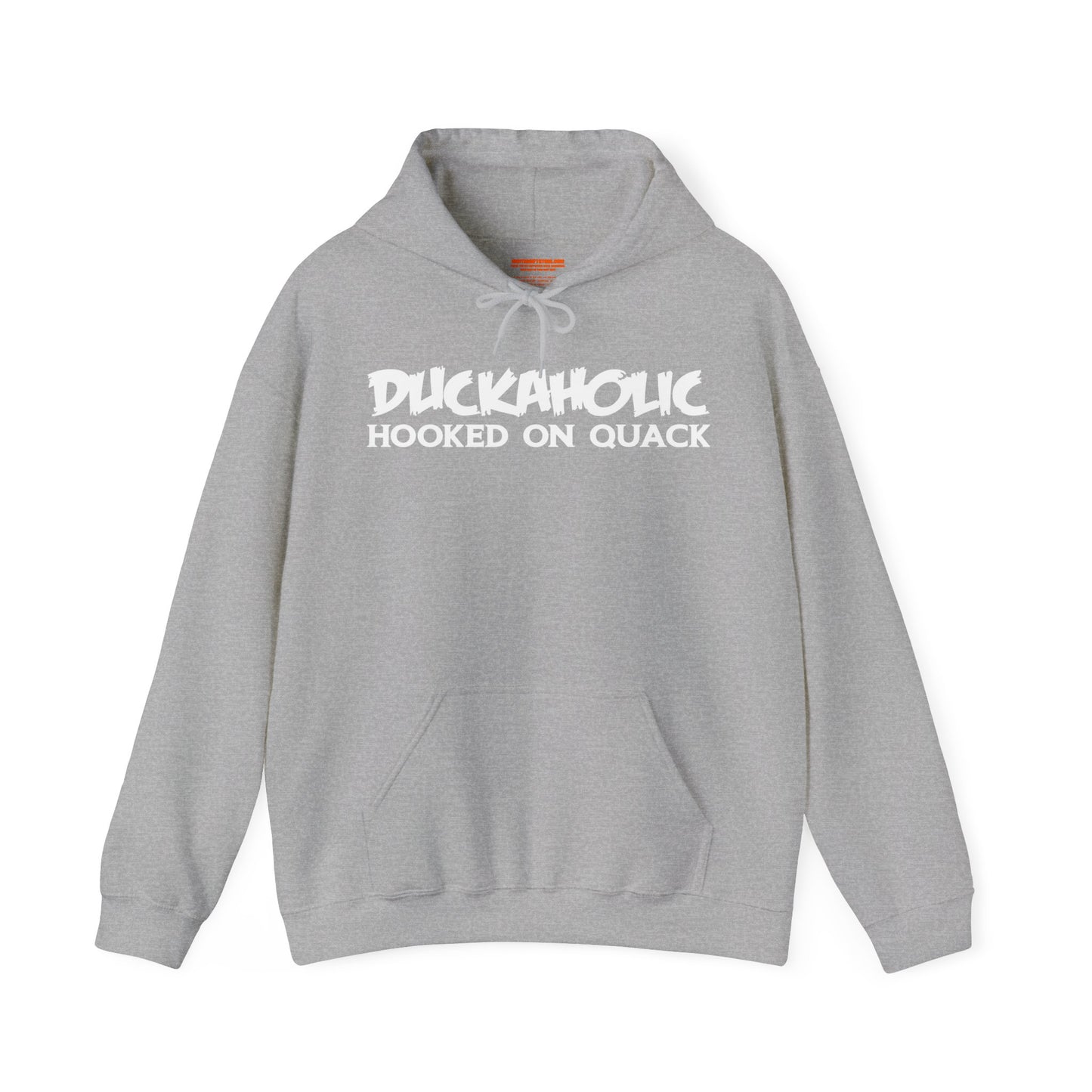 Duckaholic Hooked on Quack Hooded Sweatshirt