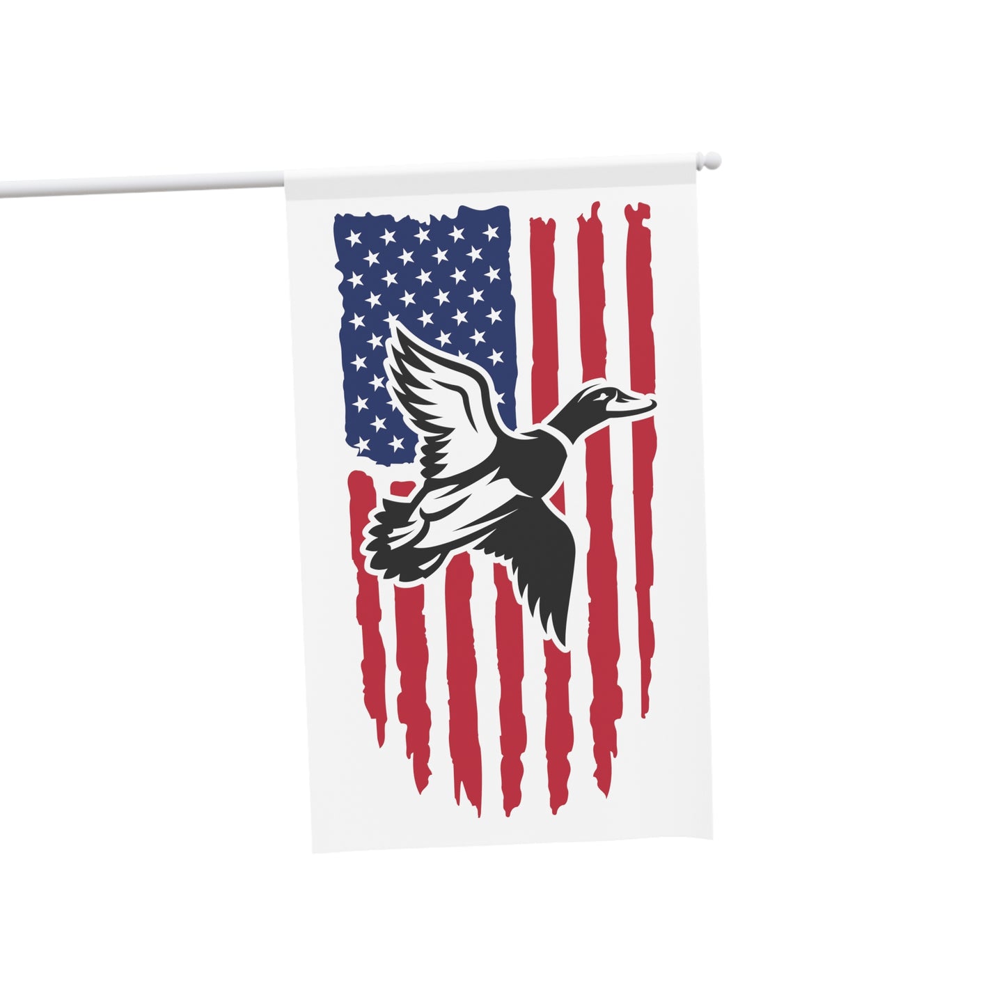 Duck Hunting American Flag