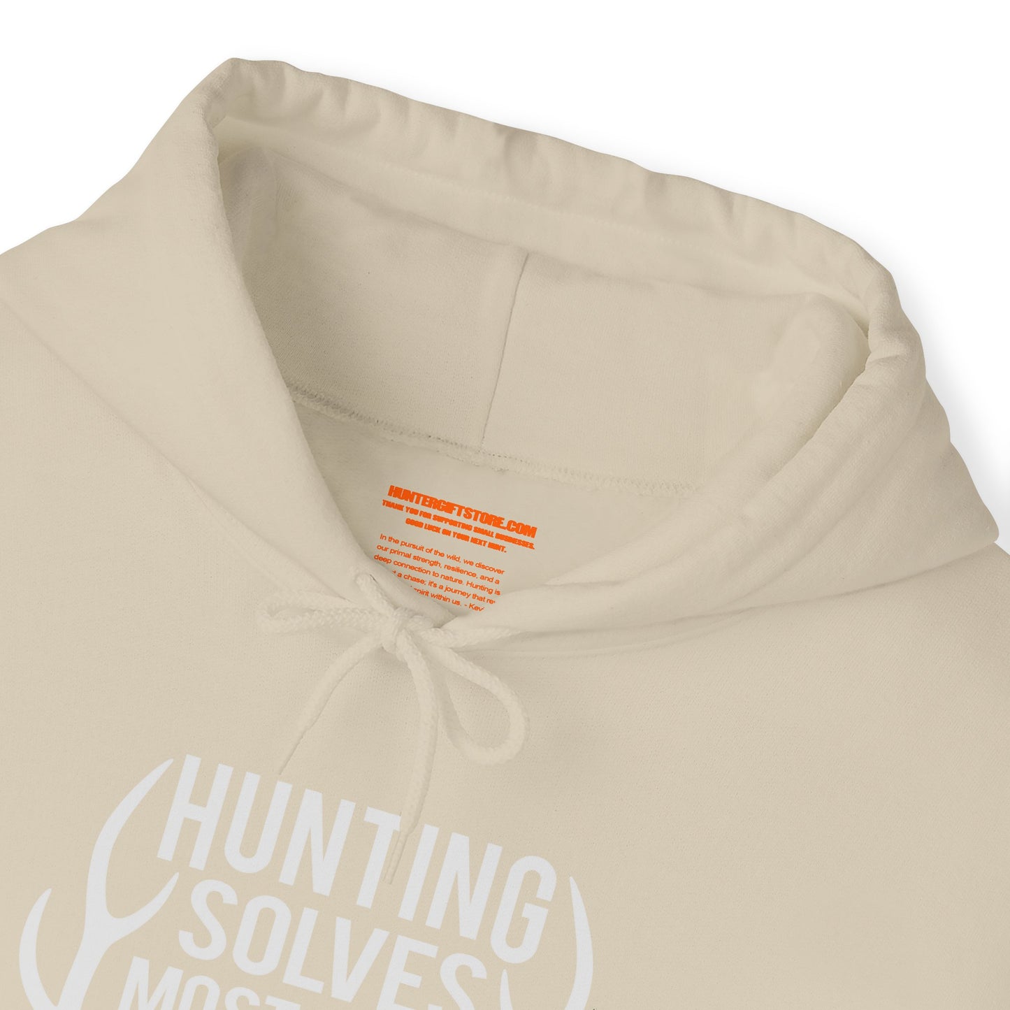 Hunting Solves Most Problems Hooded Sweatshirt