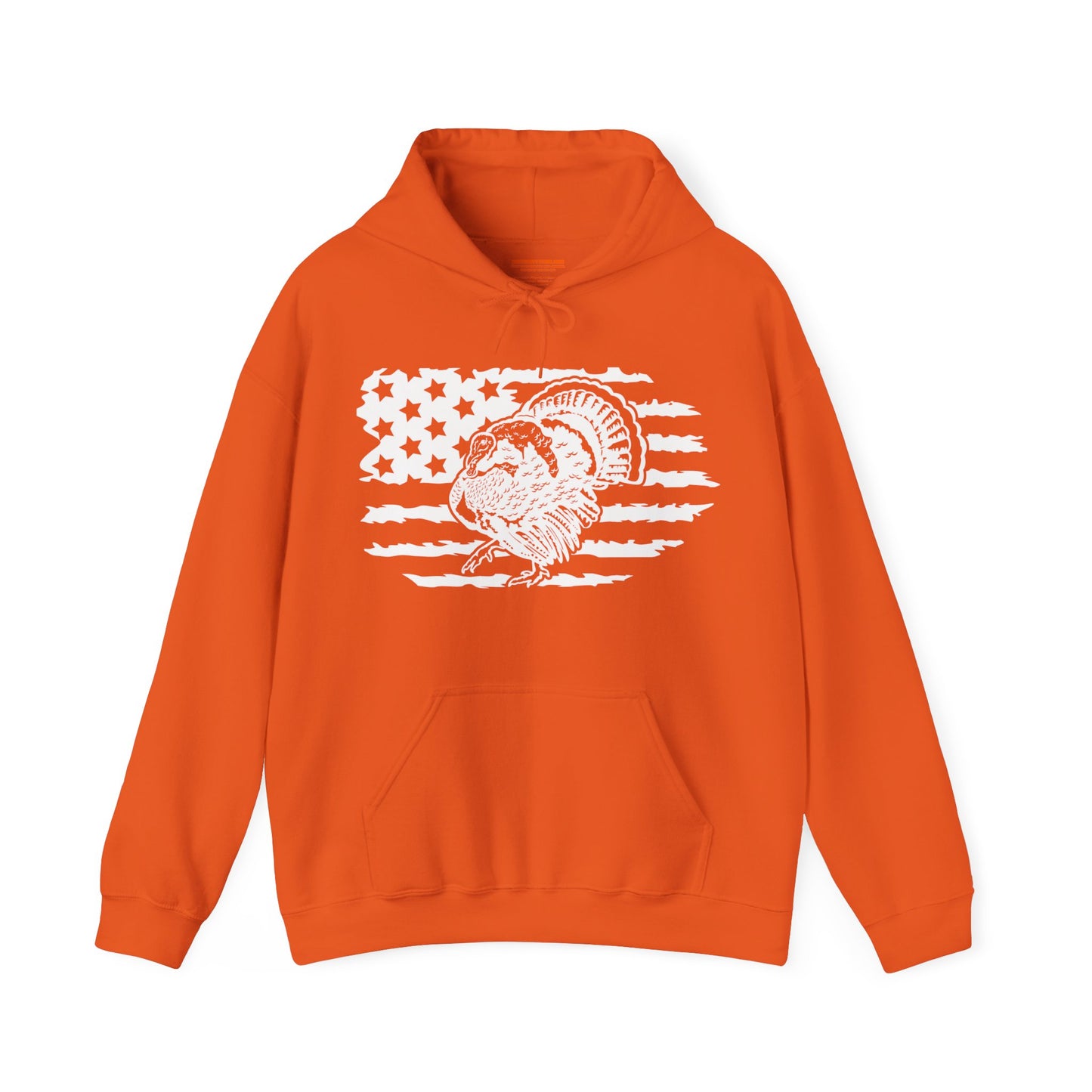 Turkey American Flag Hooded Sweatshirt