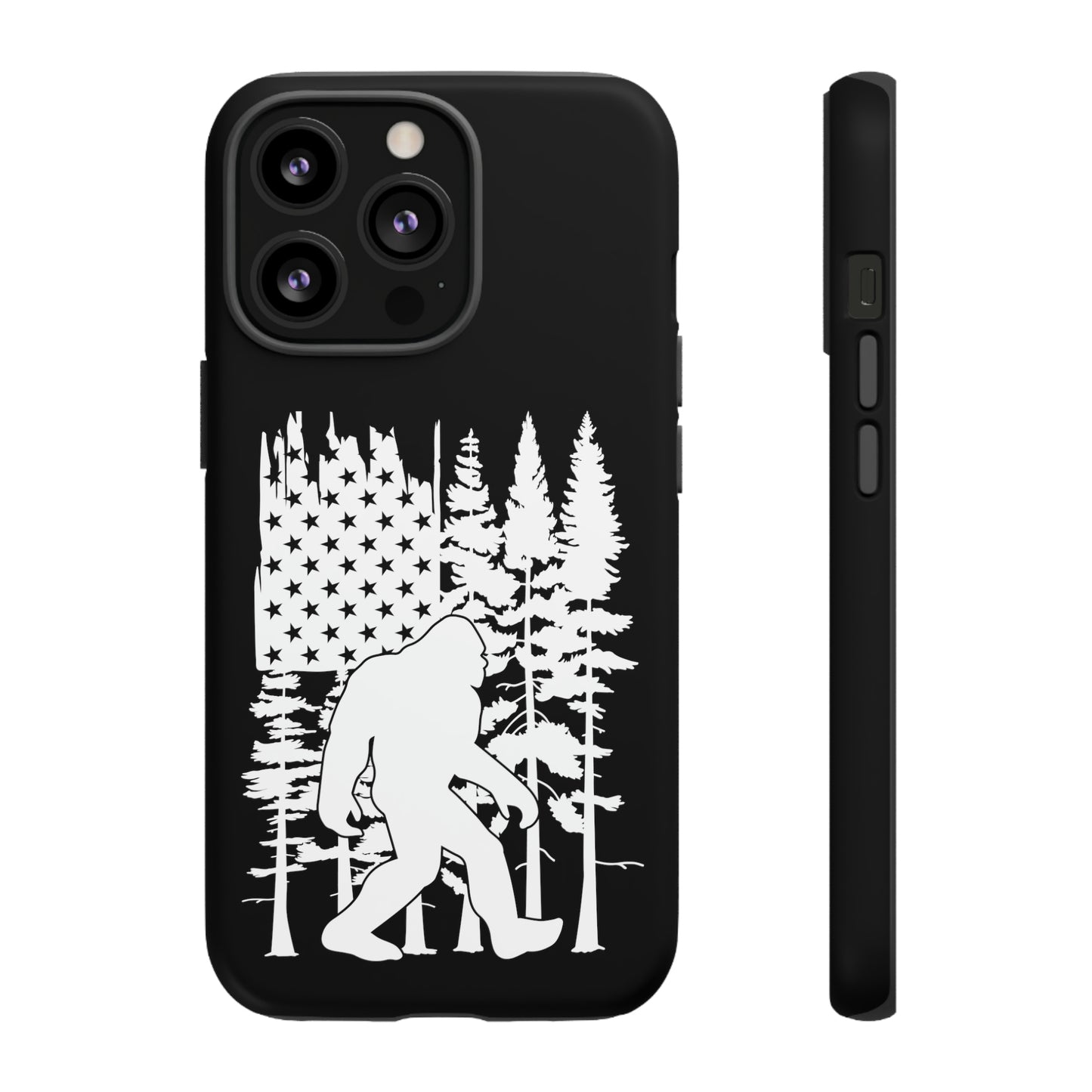 Bigfoot American Flag Phone Case