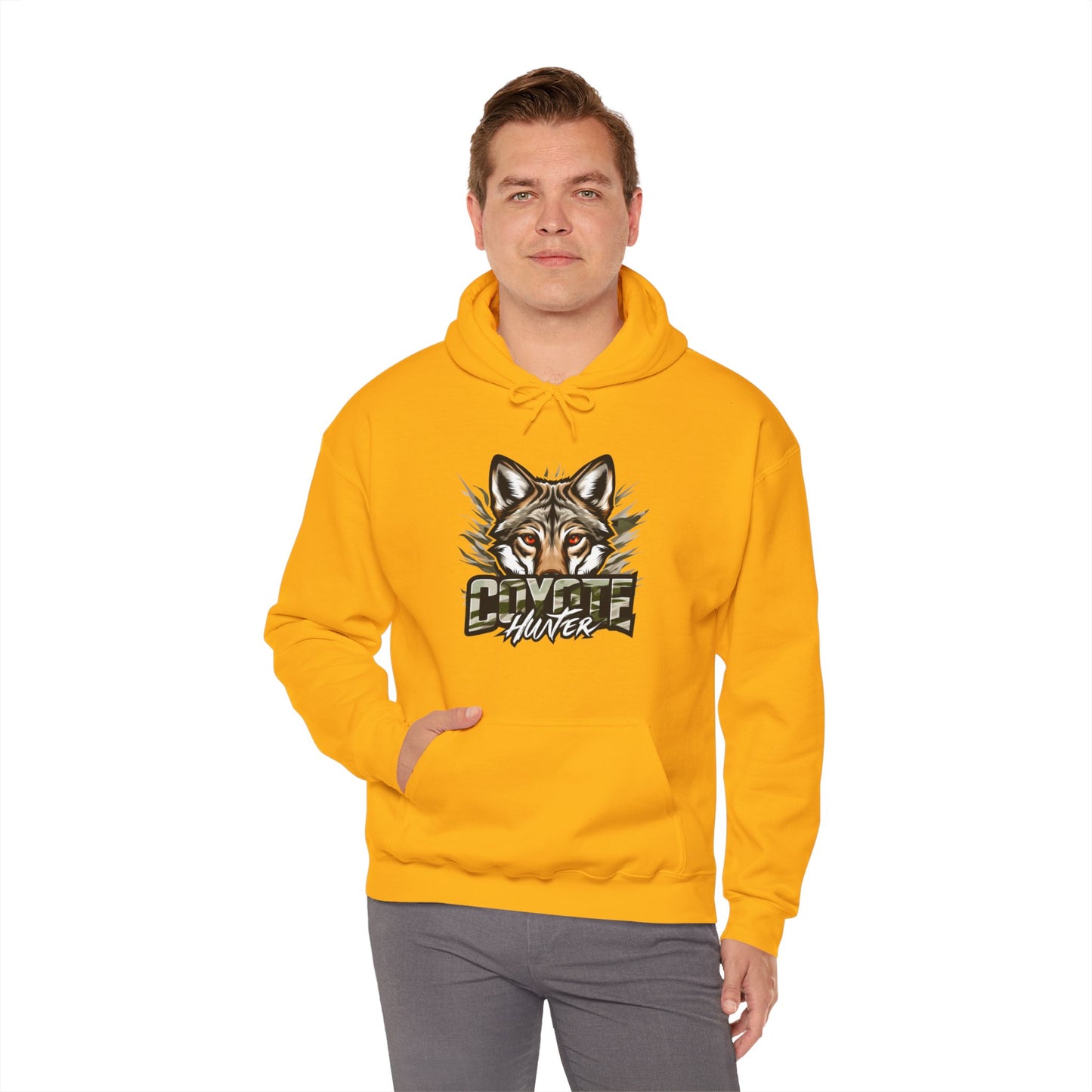 Coyote Head Hunter Hooded Sweatshirt