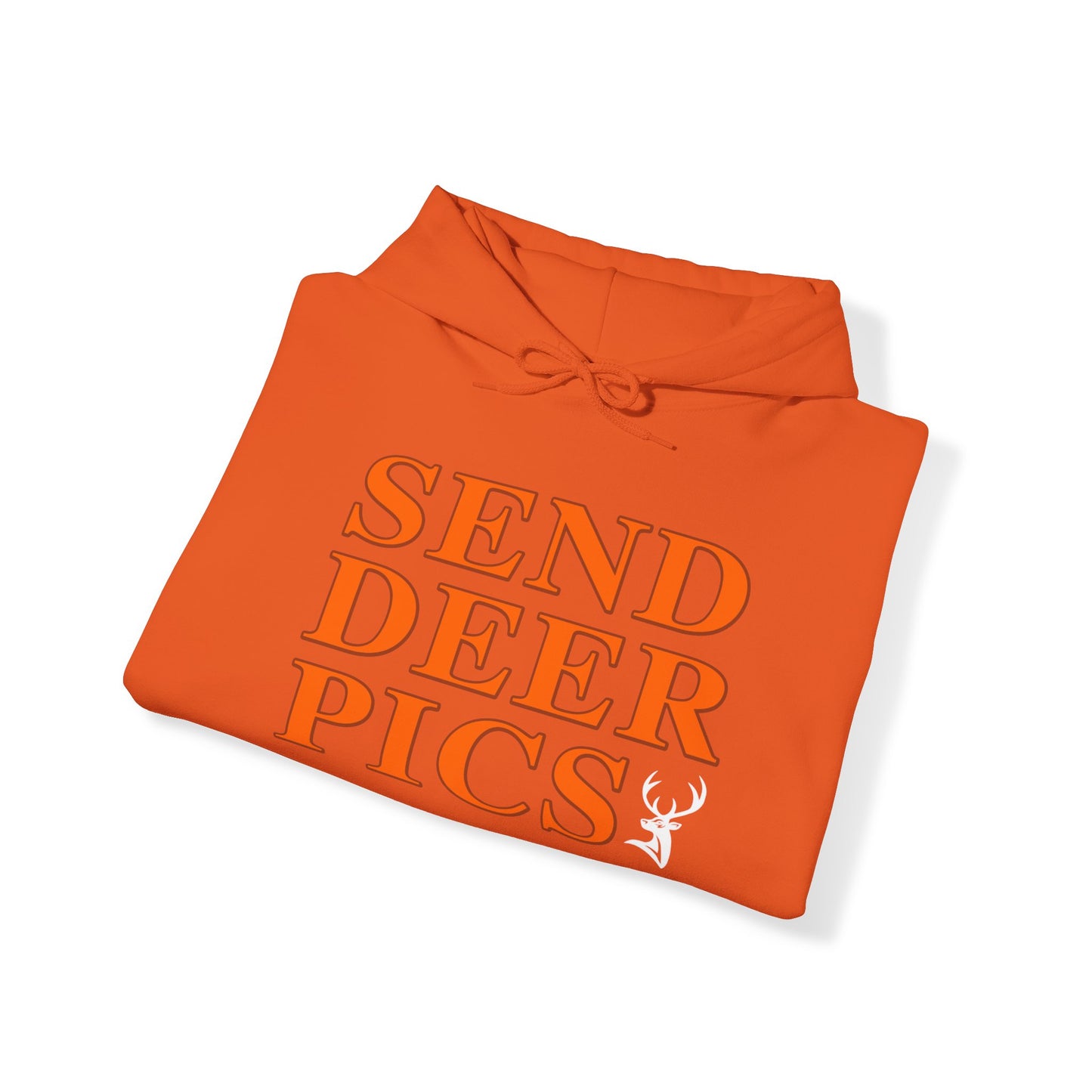 Send Deer Pics Hooded Sweatshirt