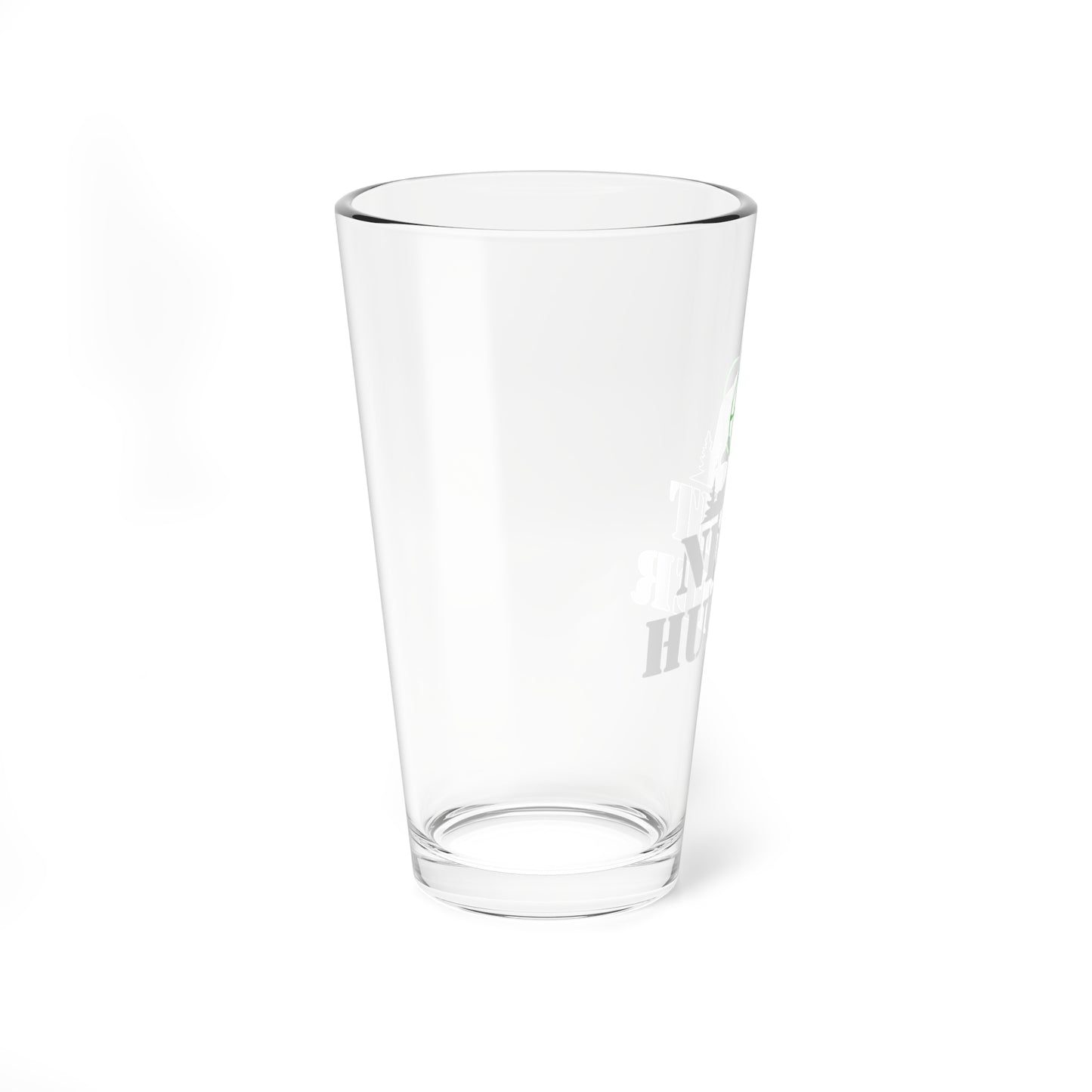 Coyote Night Hunter Green Dot Pint Glass