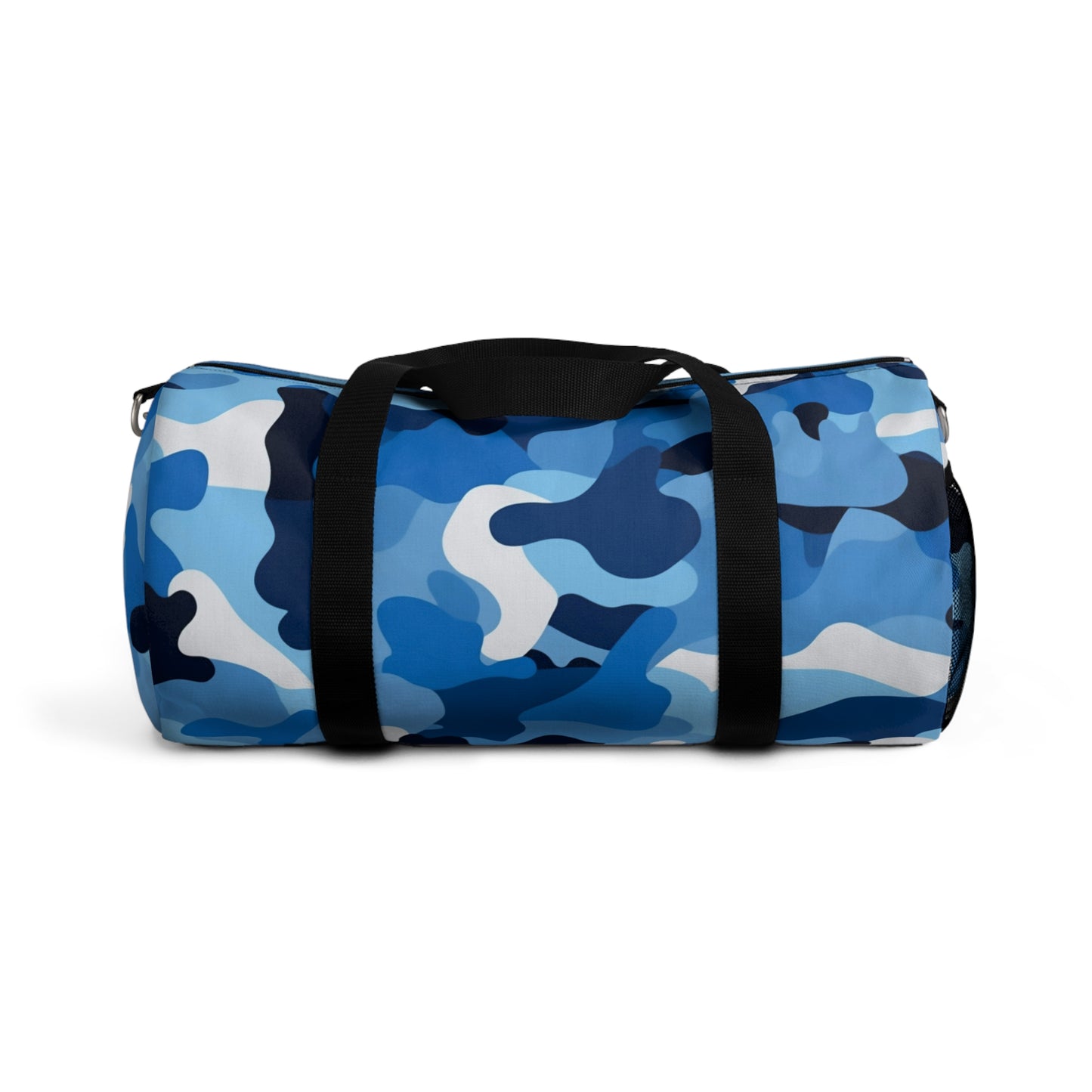 Blue Camo Duffel Bag