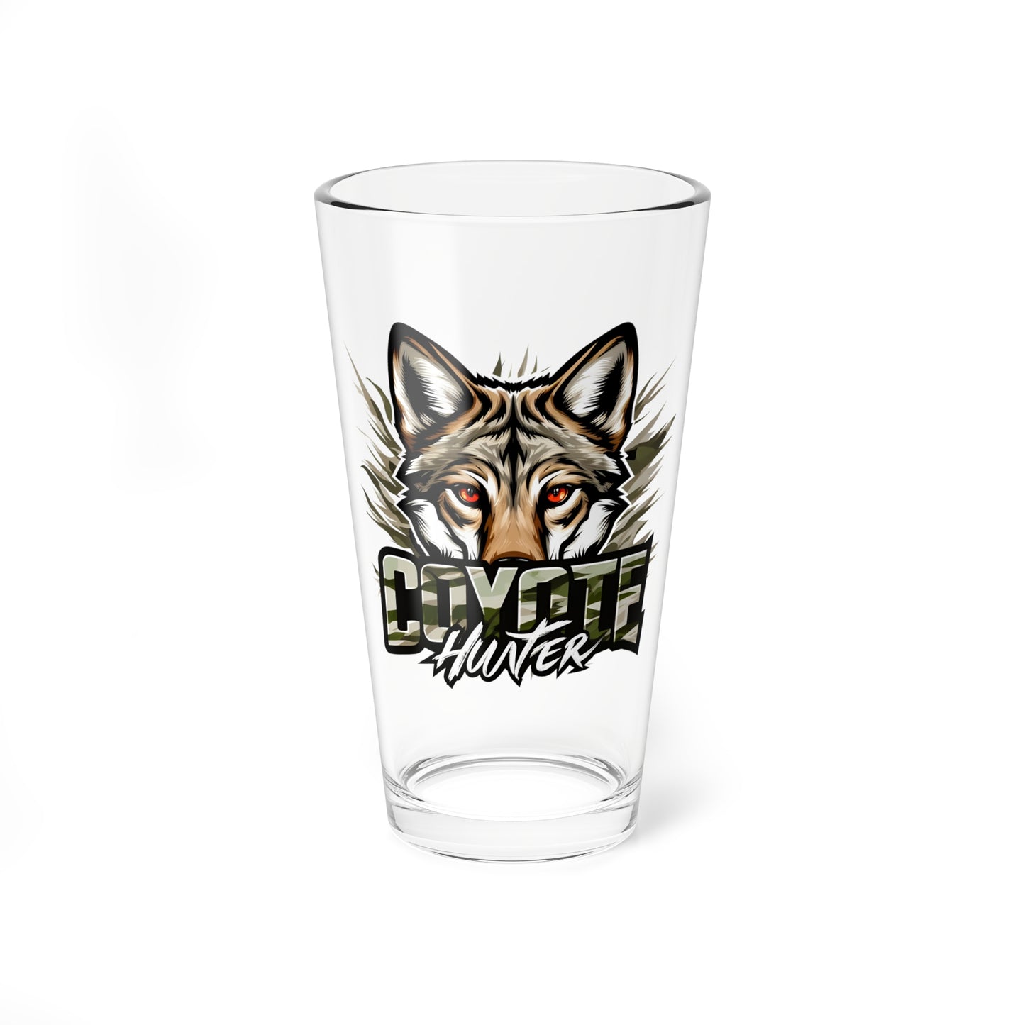 Coyote Head Hunter Pint Glass