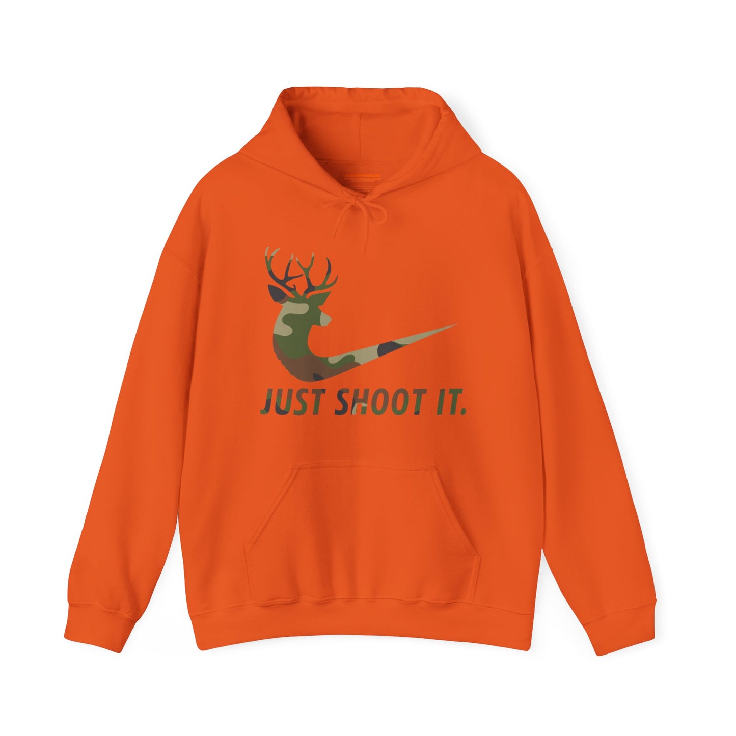 Just Shoot it Camo Hooded Sweatshirt