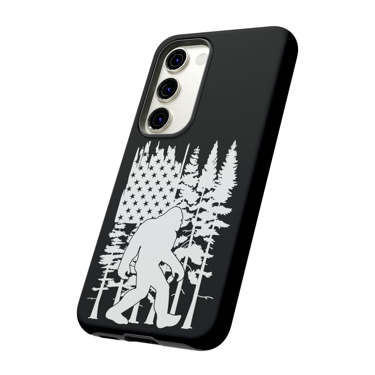 Bigfoot American Flag Phone Case