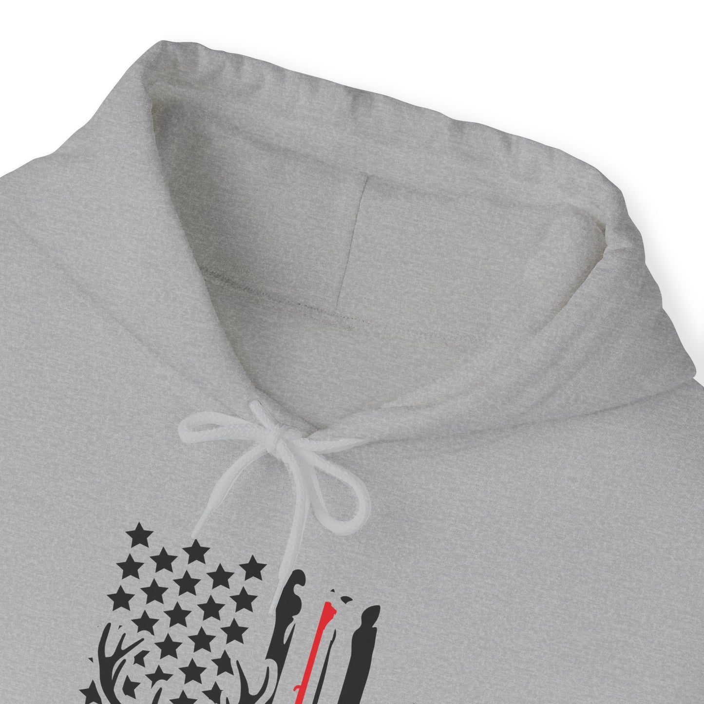 American Flag Rifle Hooded Sweatshirt