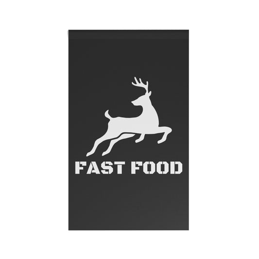 Fast Food Deer Flag