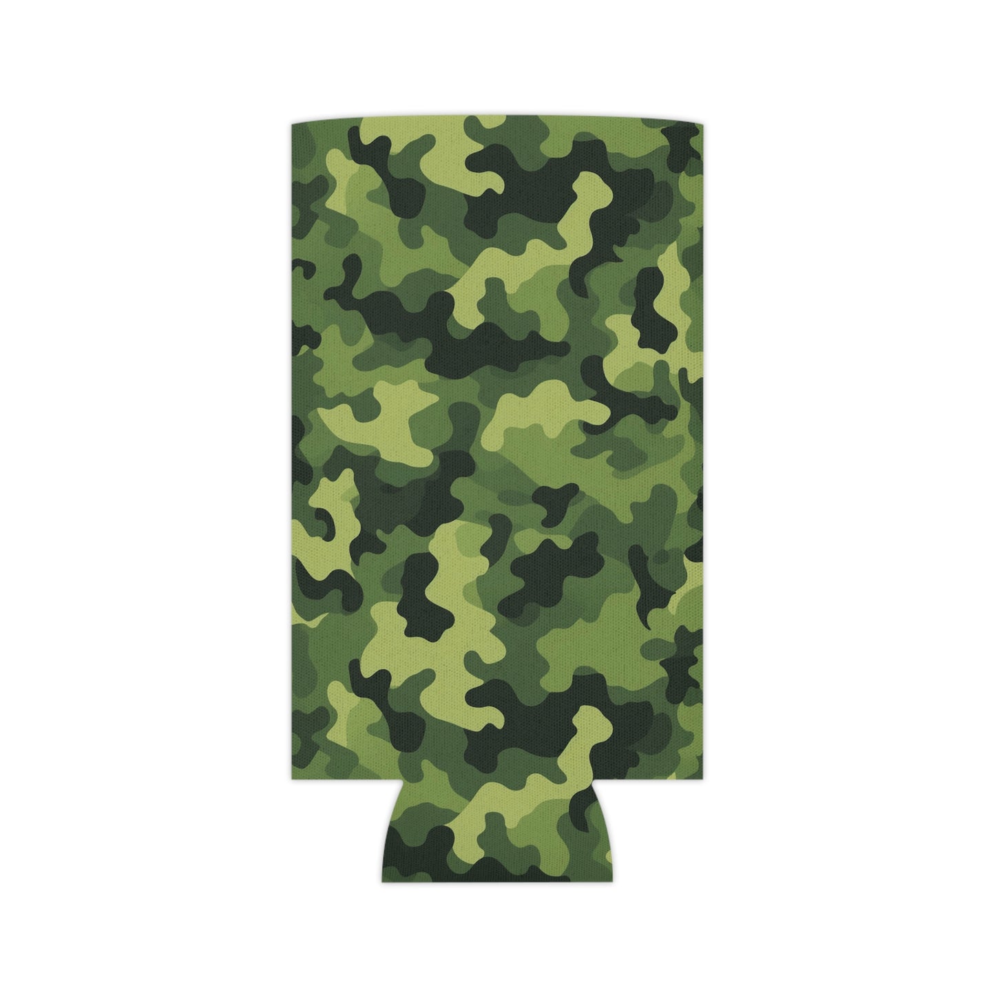 Light Green Camo Can Cooler