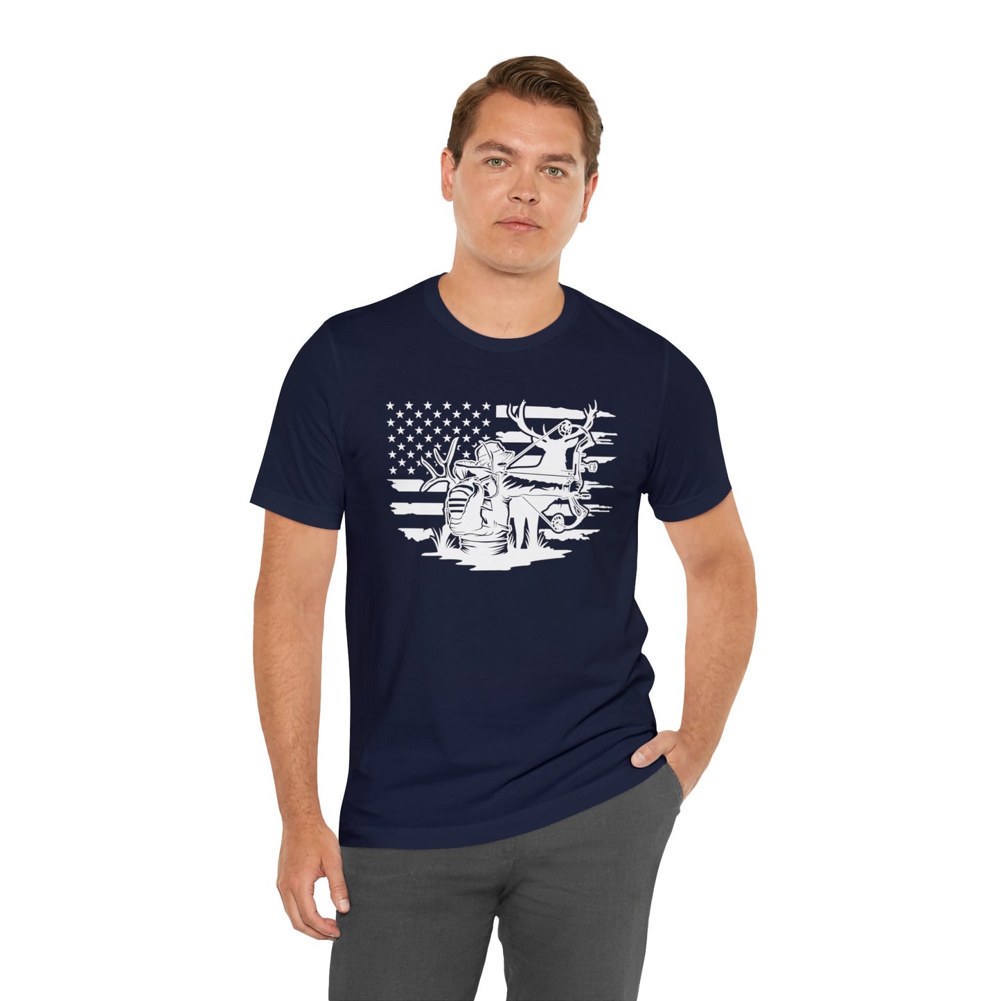 Bowhunter American Flag T-Shirt