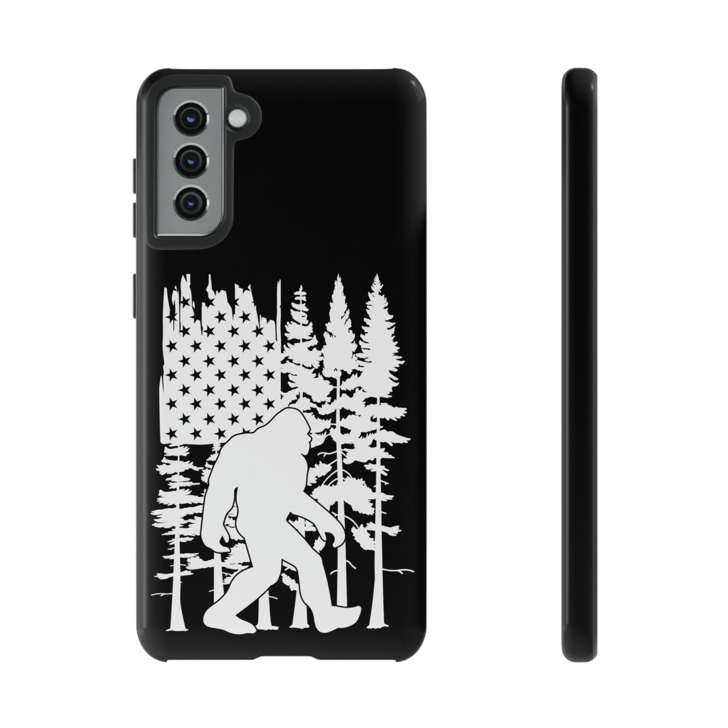 Bigfoot American Flag Phone Case