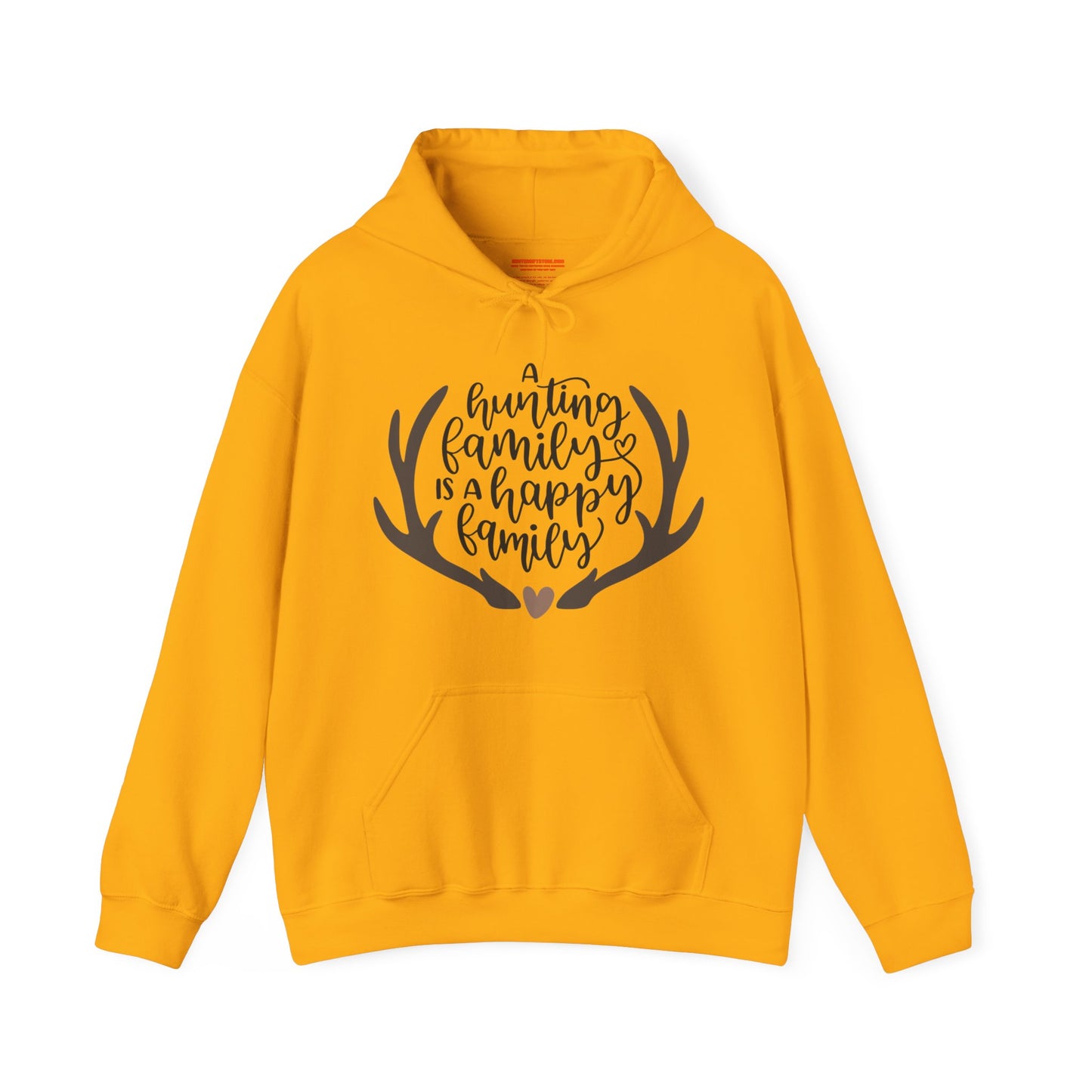 A Hunting Family Is A Happy Family Hooded Sweatshirt