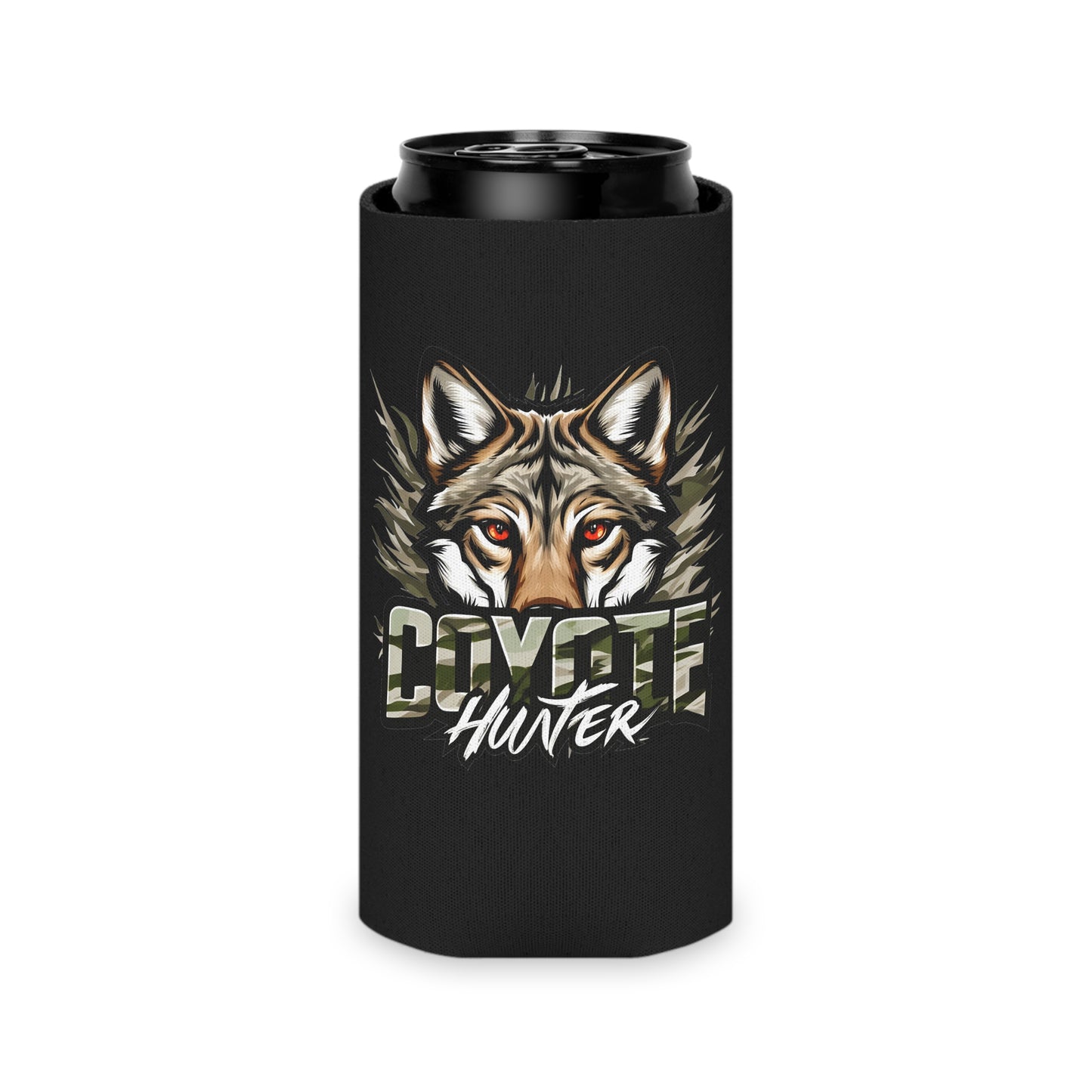 Coyote Head Hunter Can Cooler