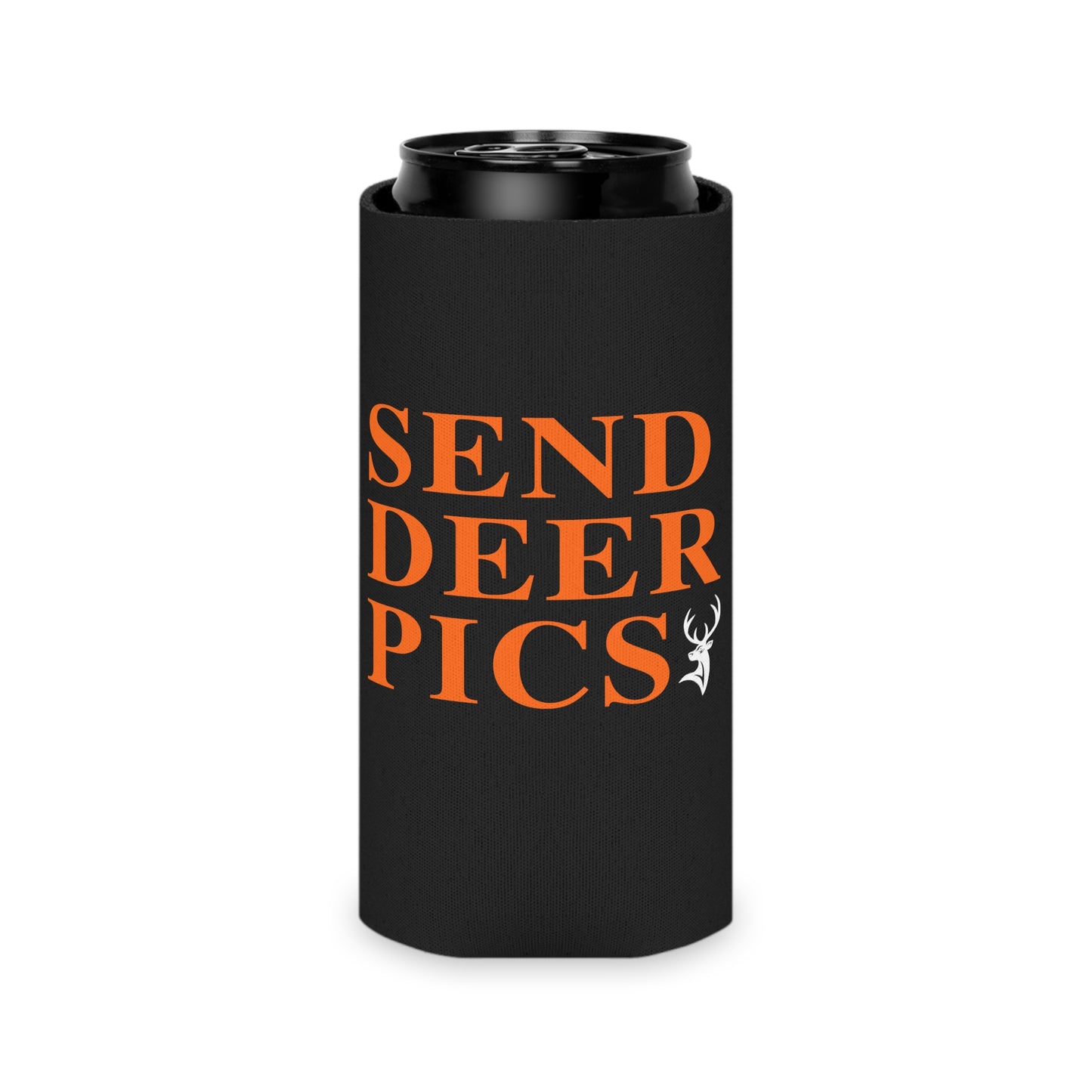 Send Deer Pics Can Cooler