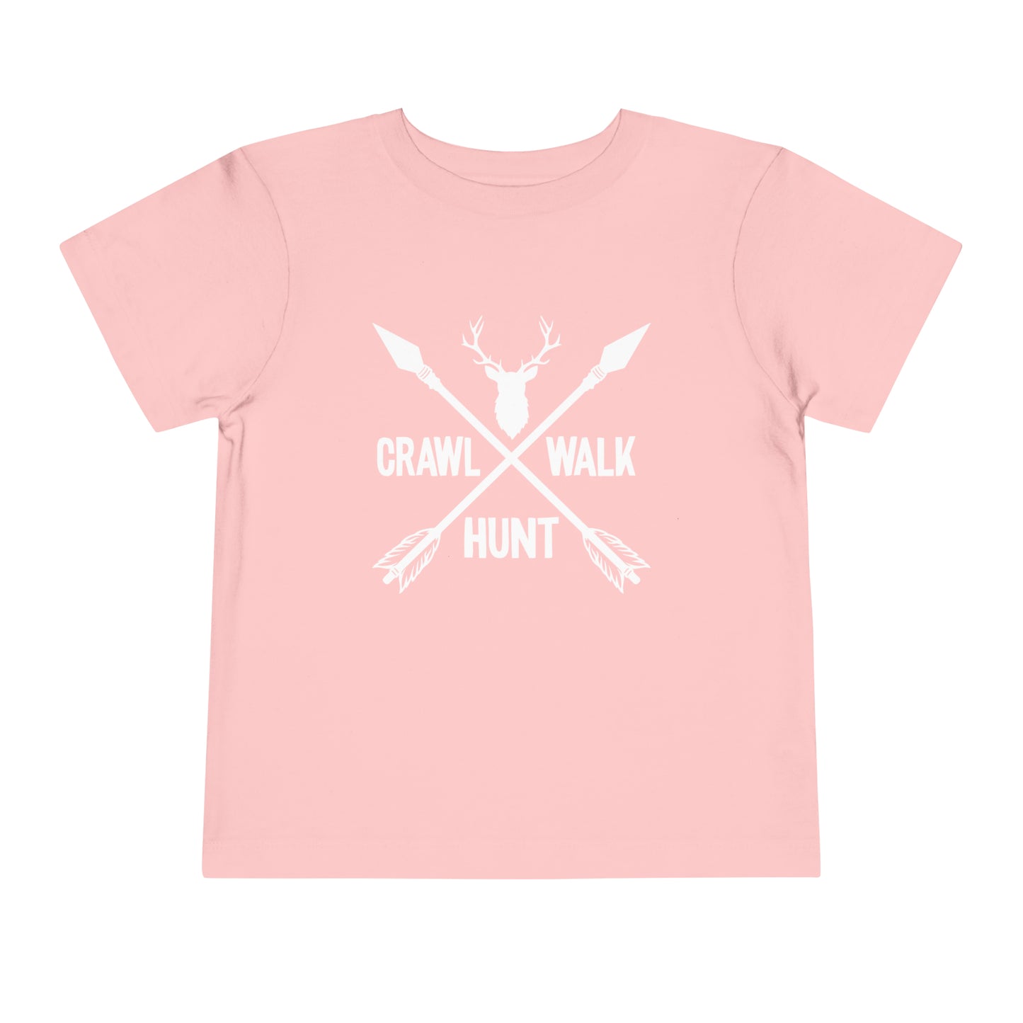 Crawl Walk Hunt Toddler T-Shirt