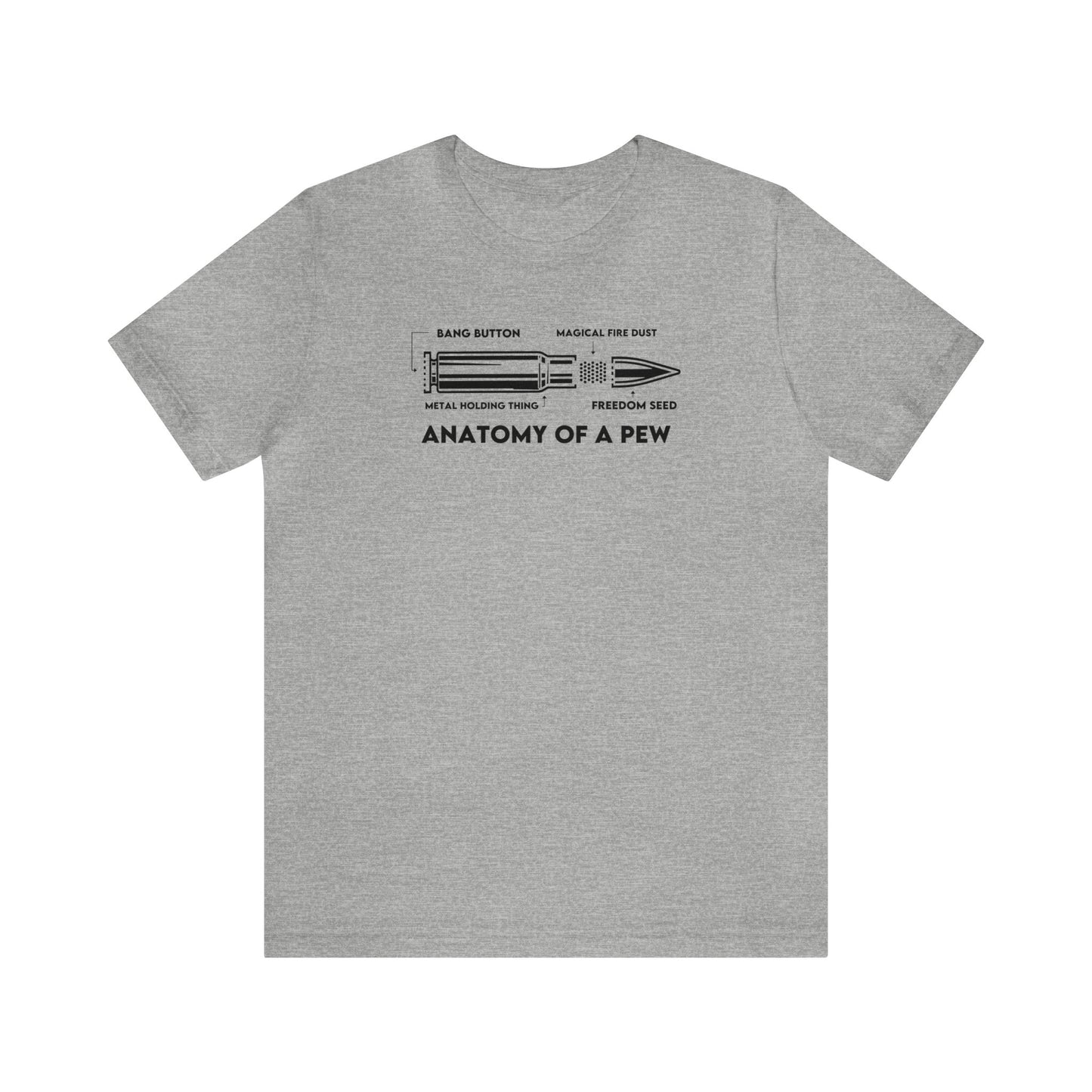 Anatomy of a Pew T-Shirt