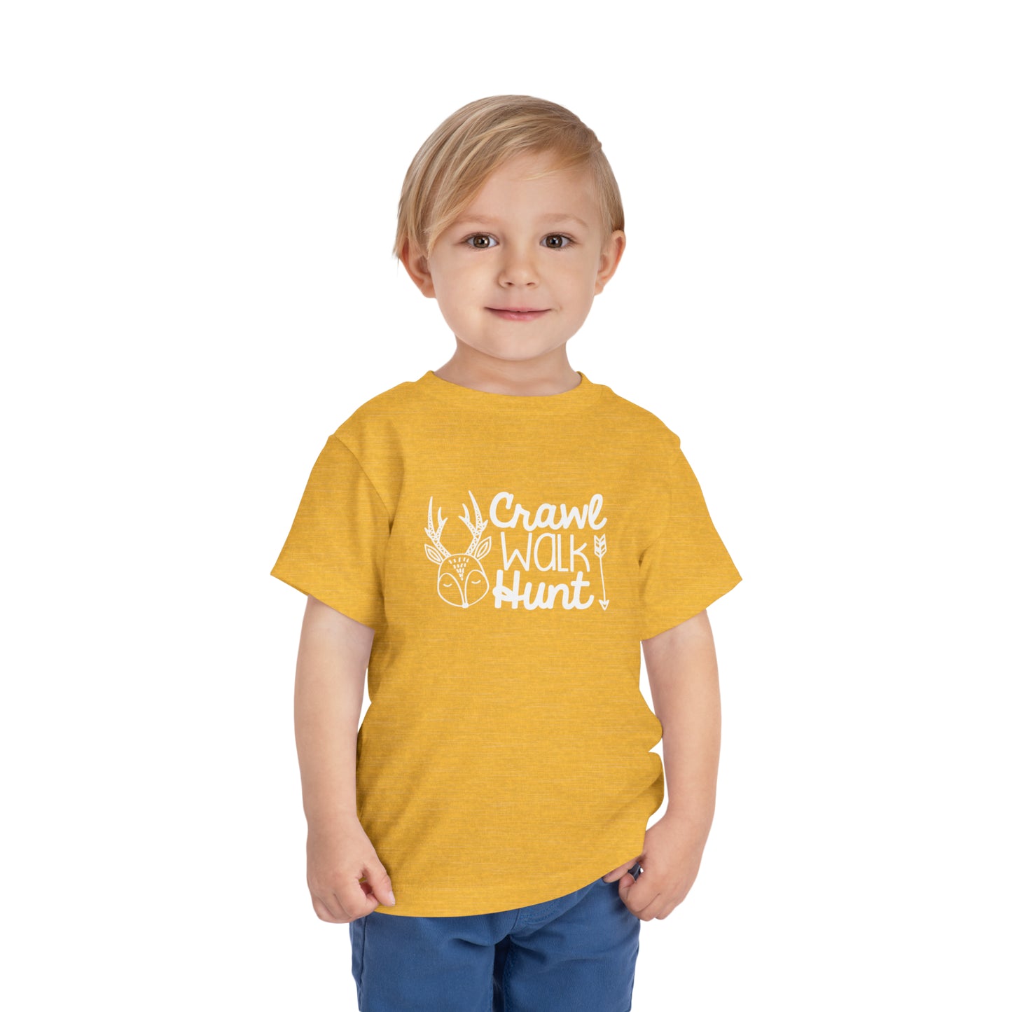 Crawl Walk Hunt Toddler T-Shirt