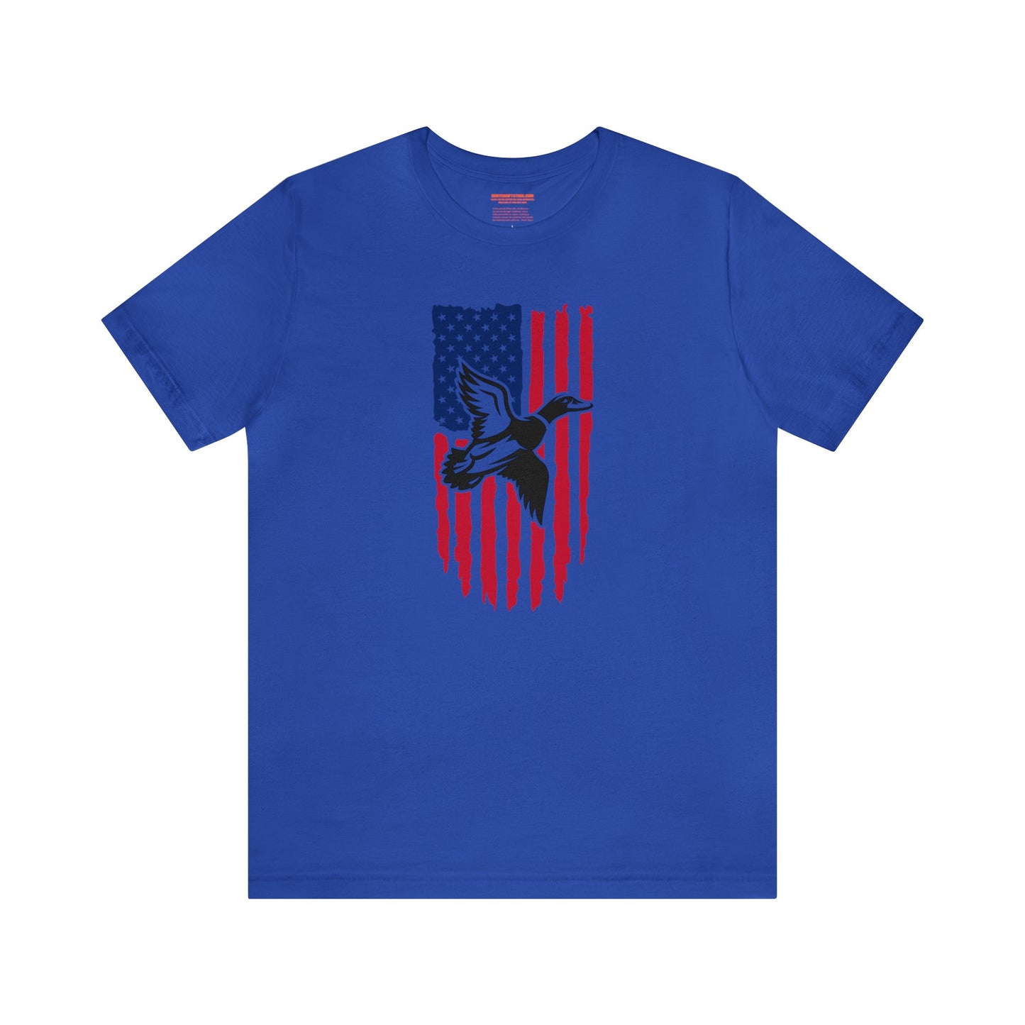 Duck Flying American Flag T-Shirt