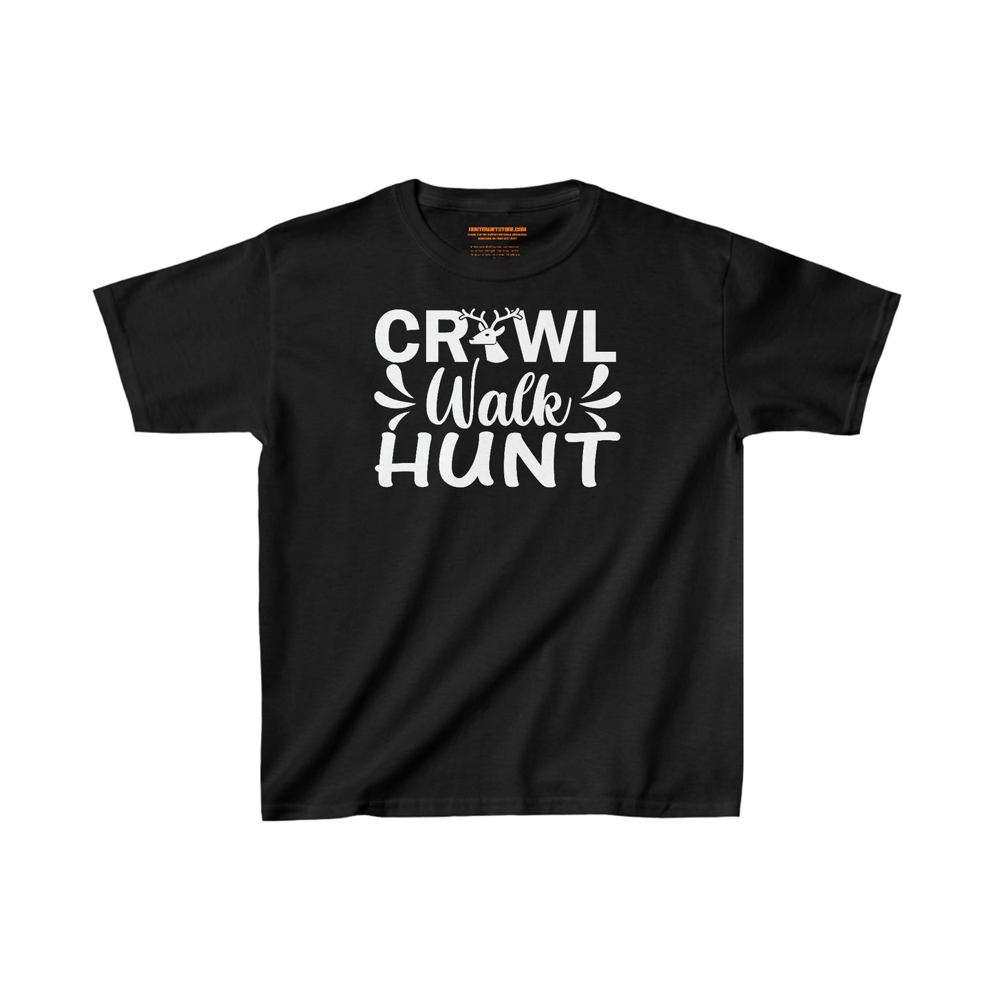 Crawl Walk Hunt Kids T-Shirt