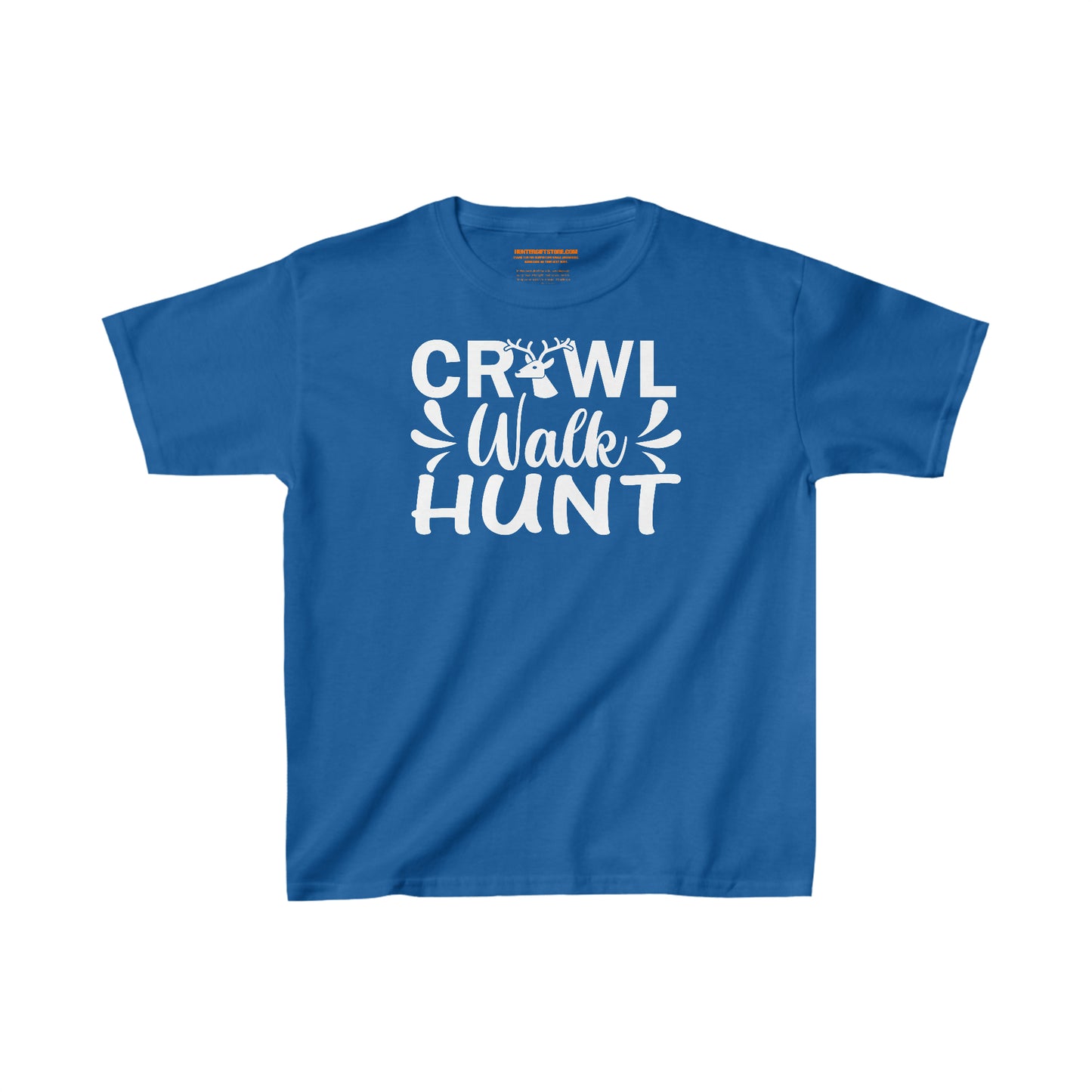 Crawl Walk Hunt Kids T-Shirt